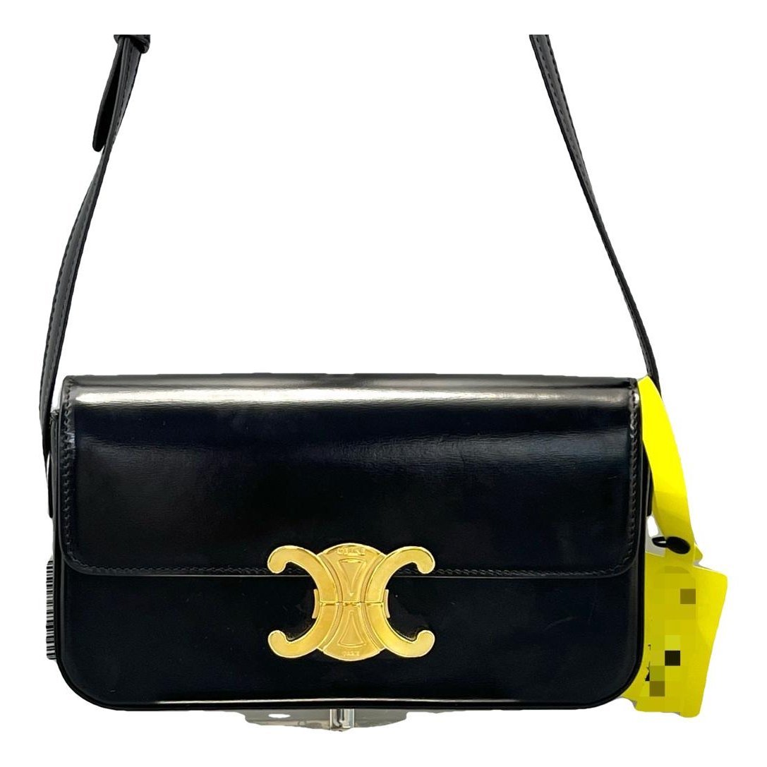 Triomphe leather handbag