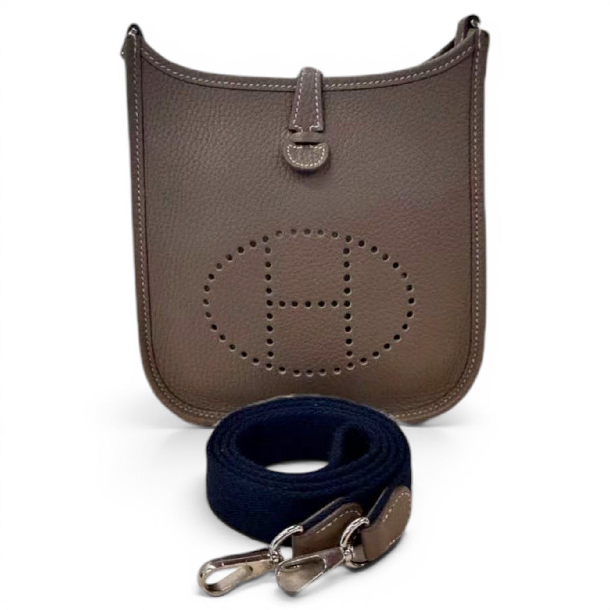 Evelyne leather handbag