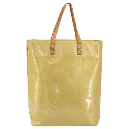 Reade patent leather handbag