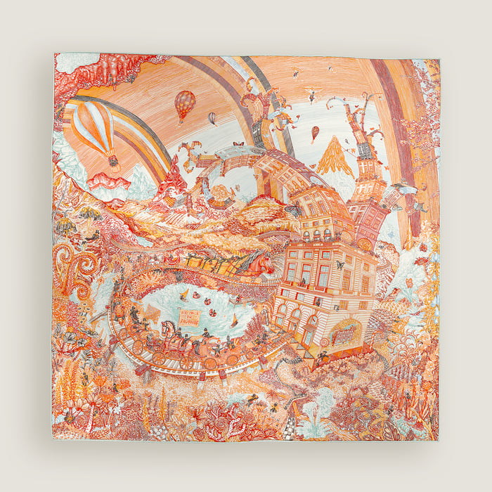 Les Folies Du Faubourg Scarf 90