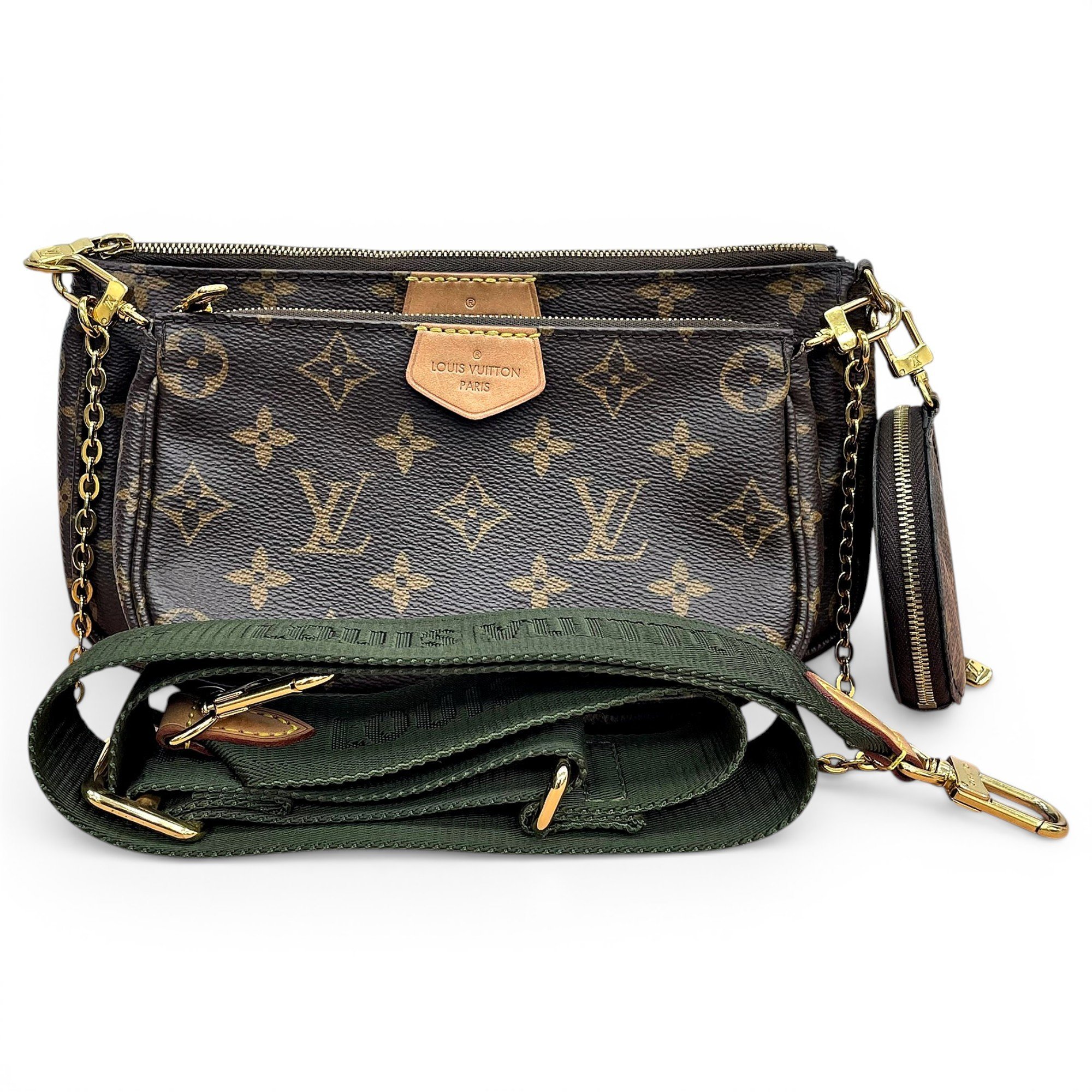 Multi Pochette Accessoires leather handbag