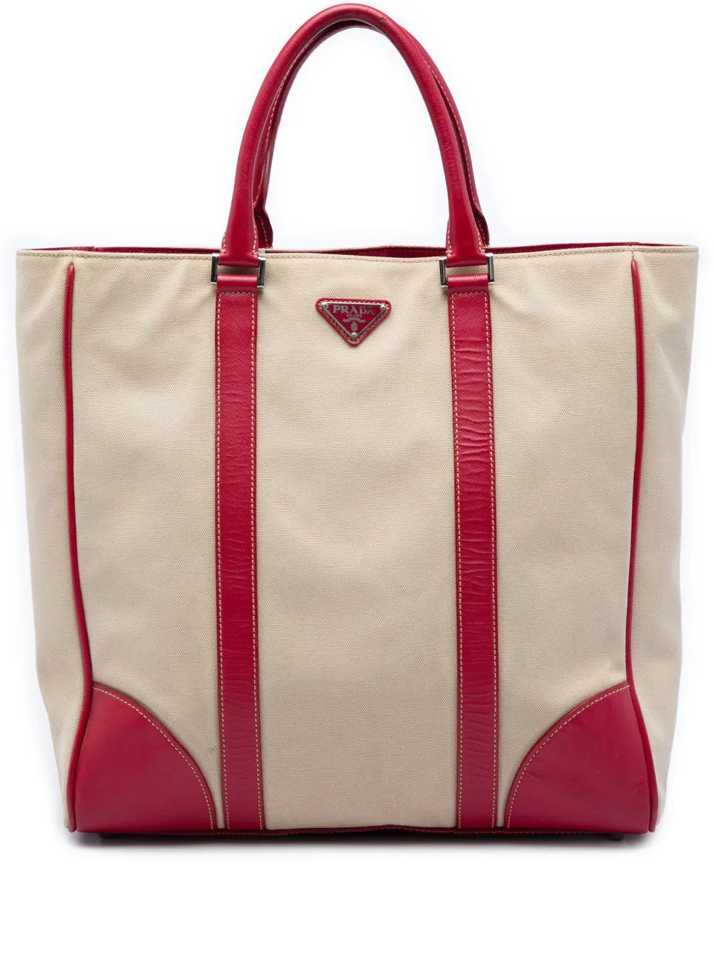 2013-2026 Saffiano Trimmed Canvas tote bag