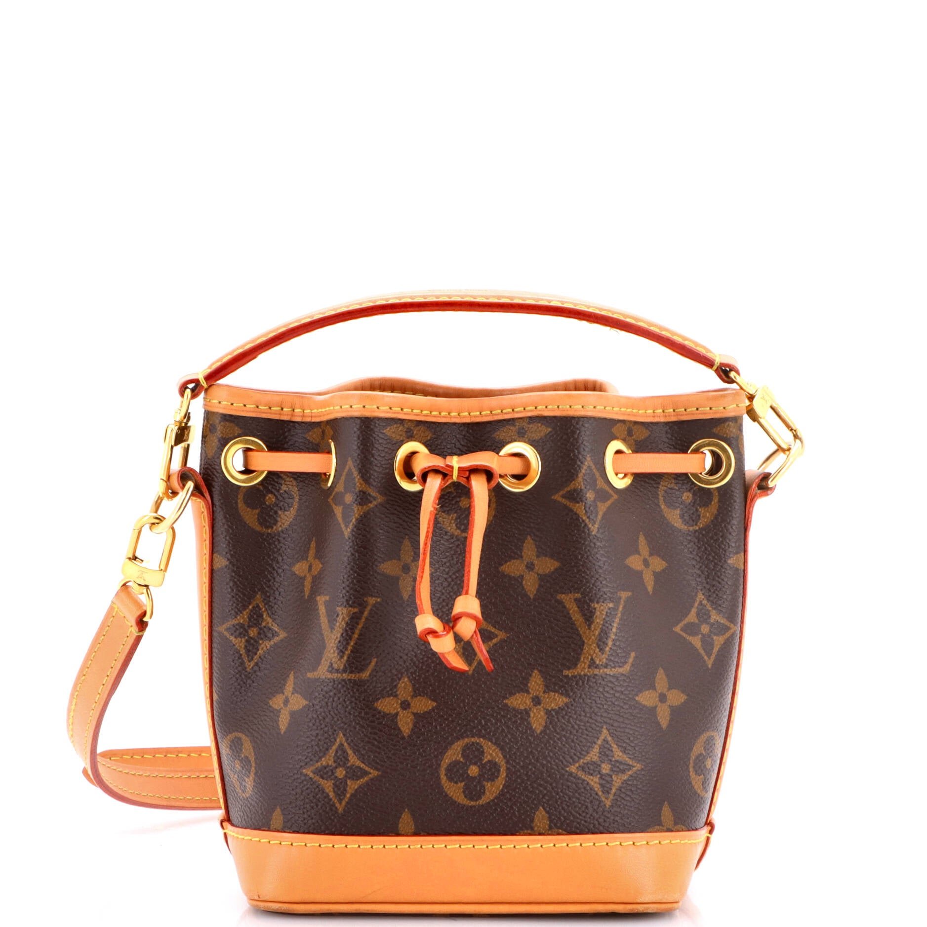Noe NM Handbag Monogram Canvas Nano