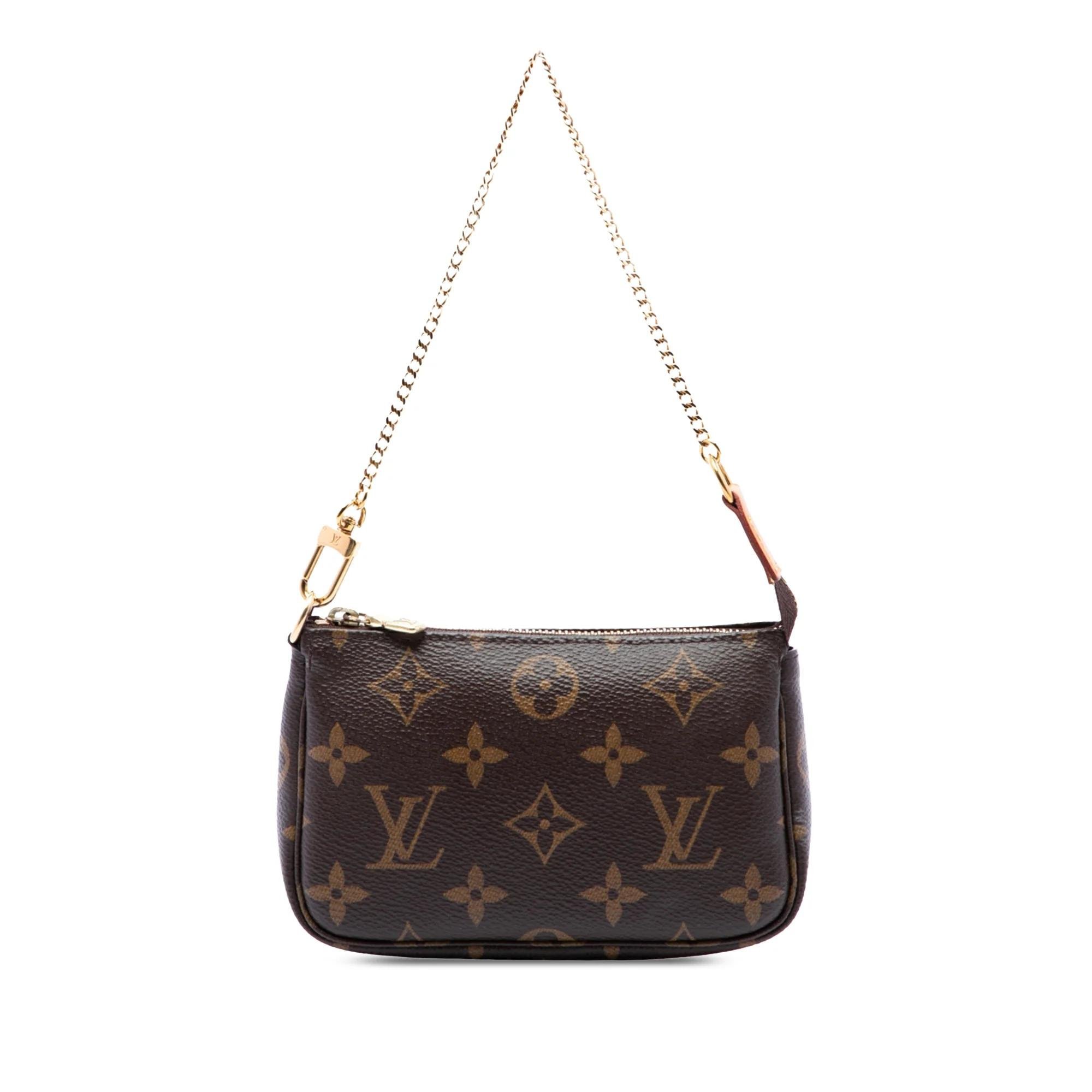 Louis Vuitton Pochette Accessoire cloth handbag