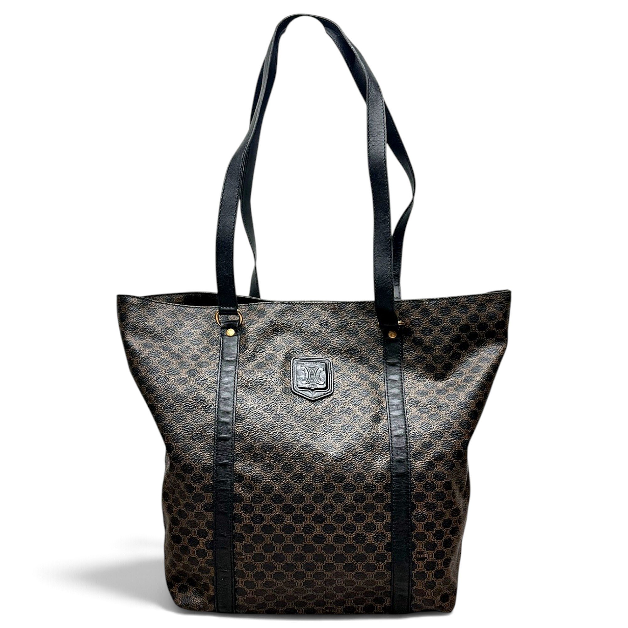 Cabas leather tote