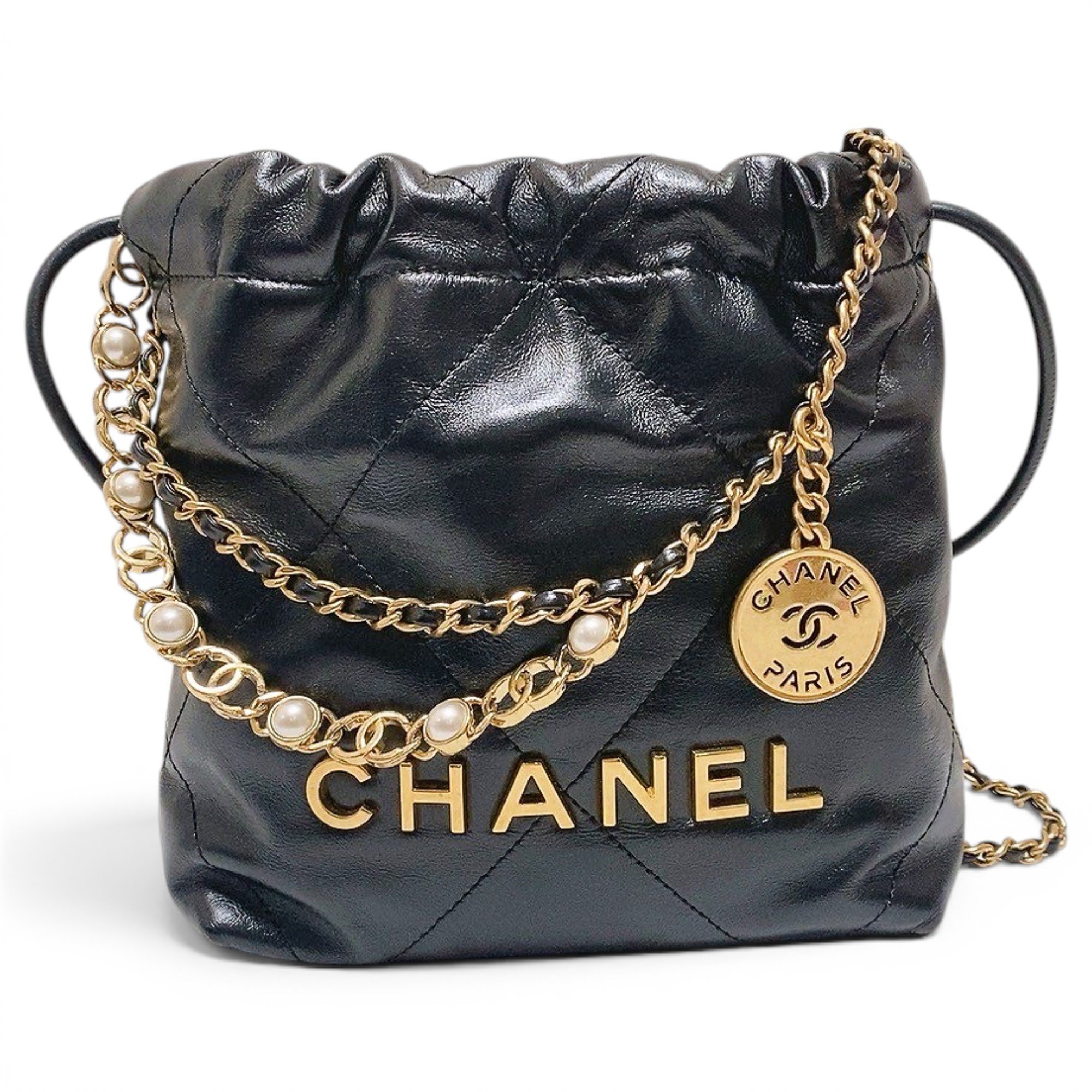 Chanel 22 leather handbag