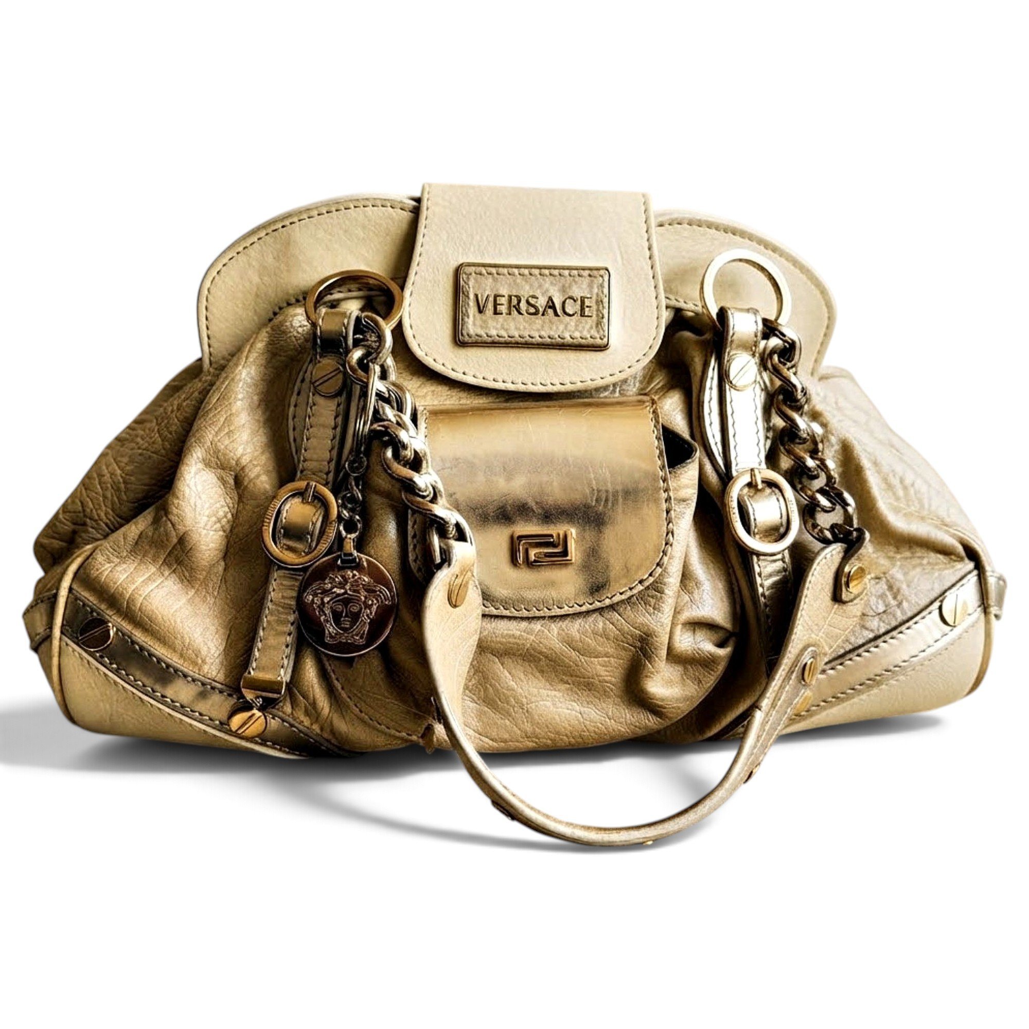 Leather handbag