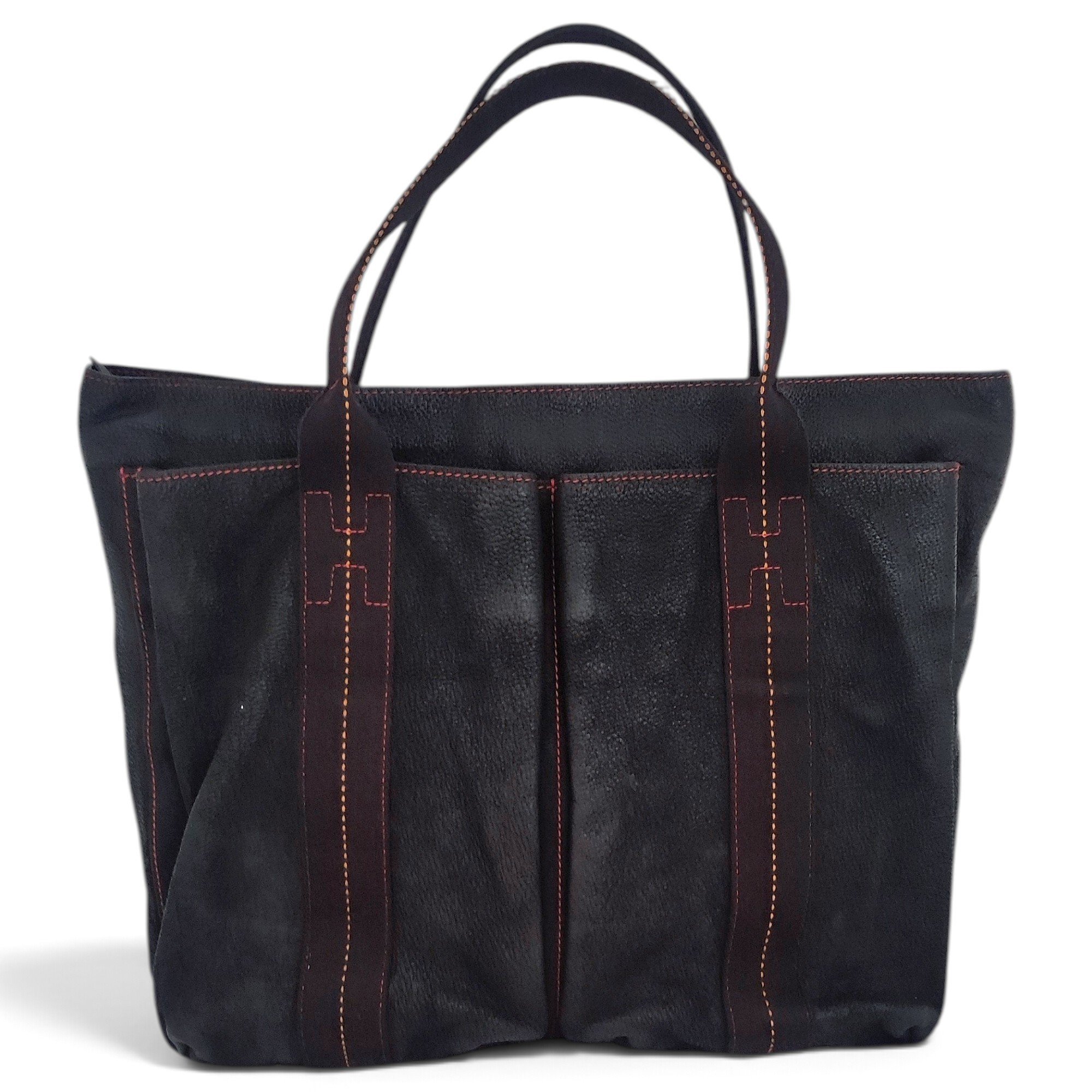 Caravane leather handbag