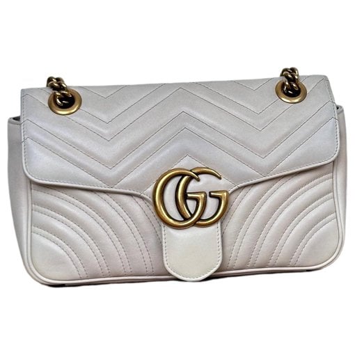 GG Marmont Flap leather handbag
