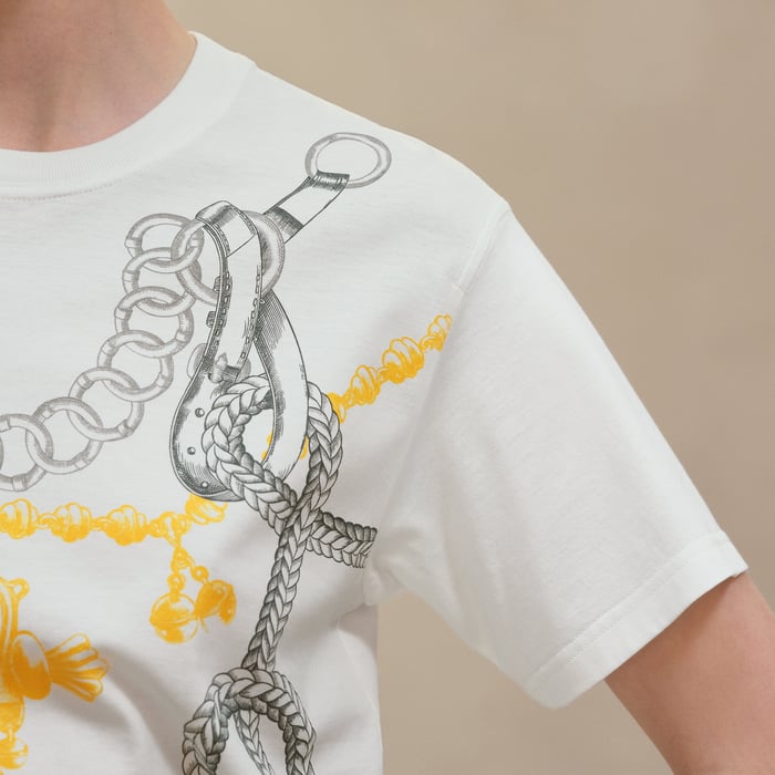Blanc "Palefroi Remix" Maxi T-shirt