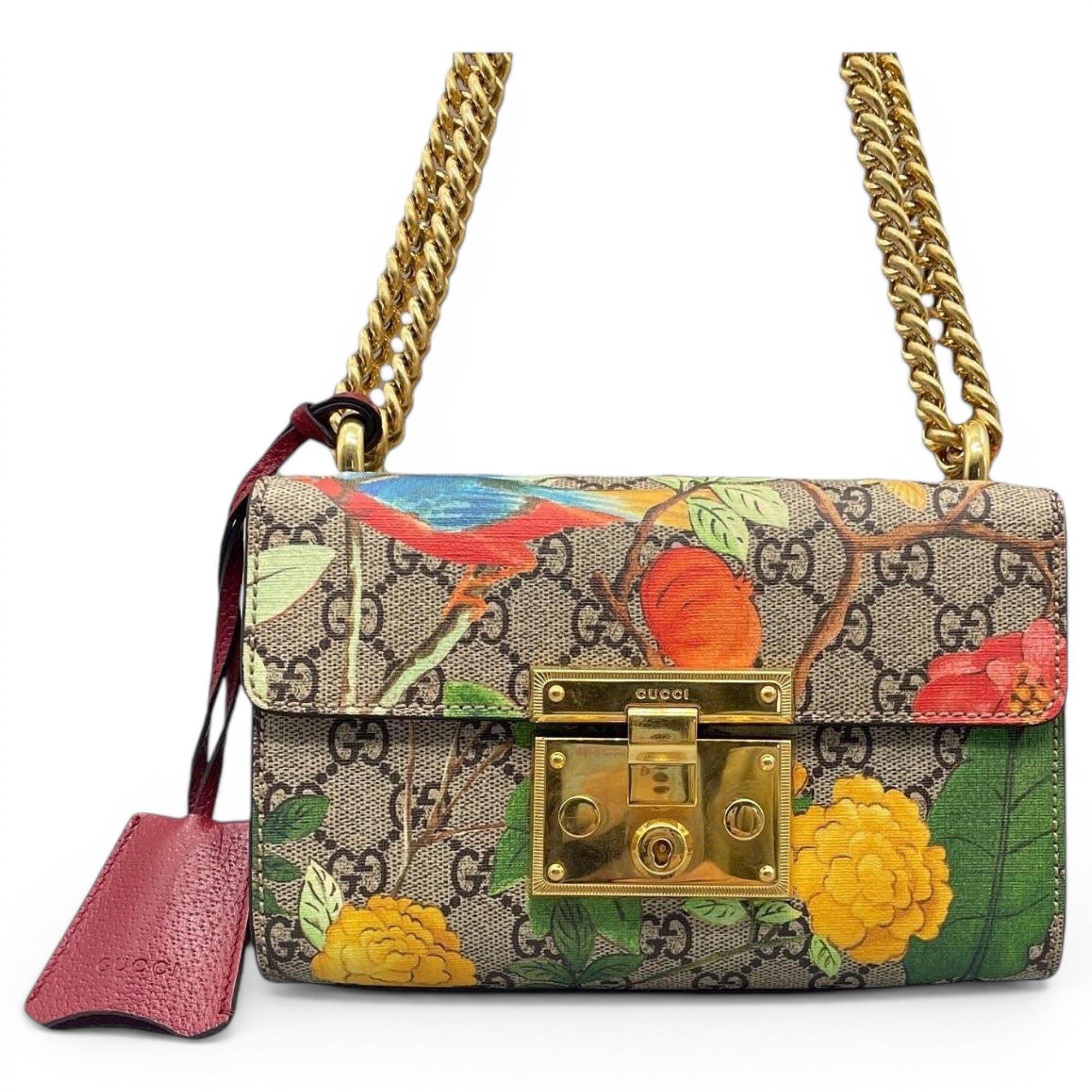 Padlock cloth handbag