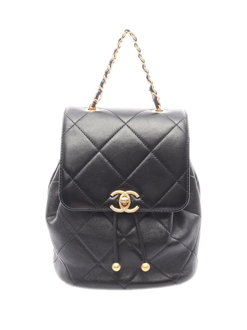 2021-2026 CC Quilted Lambskin backpack
