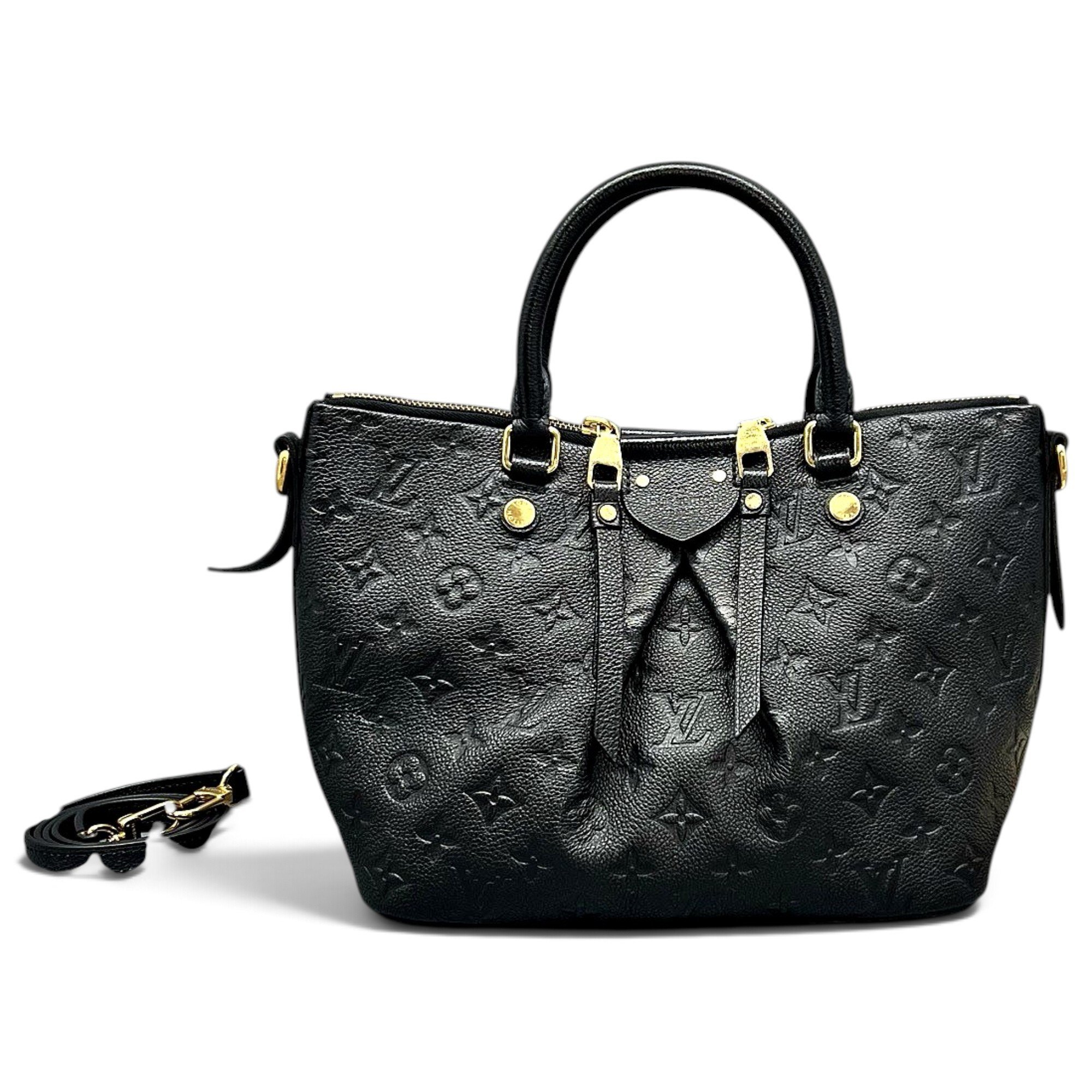 Mazarine leather handbag