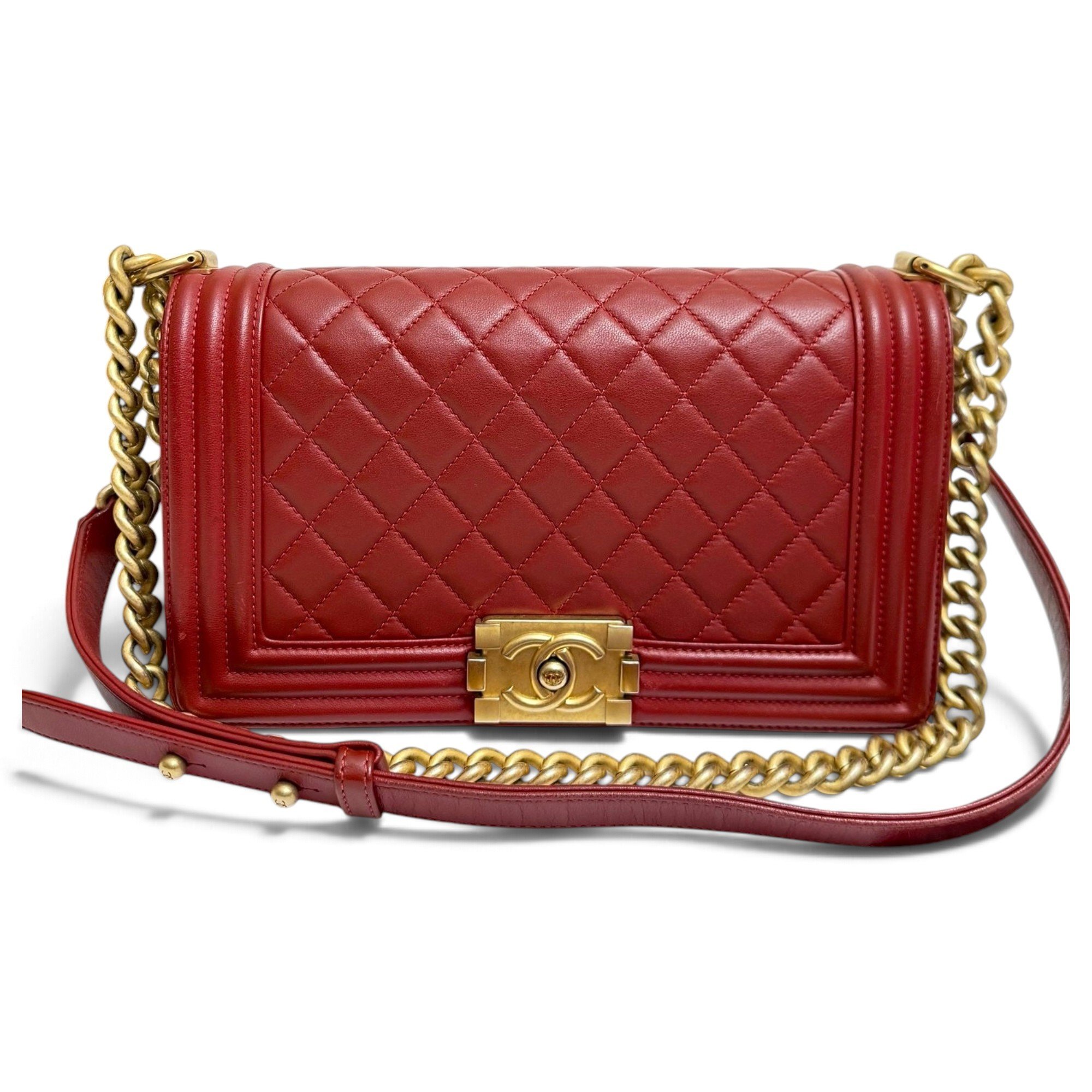Boy leather handbag