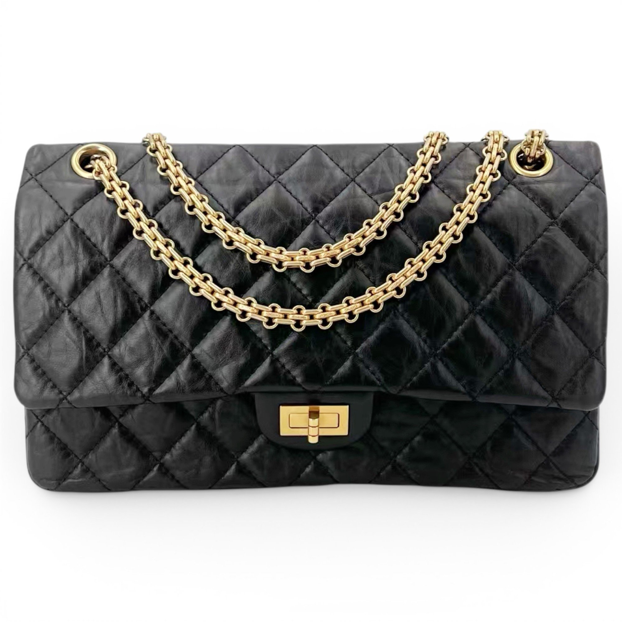 Chanel 2.55 leather handbag