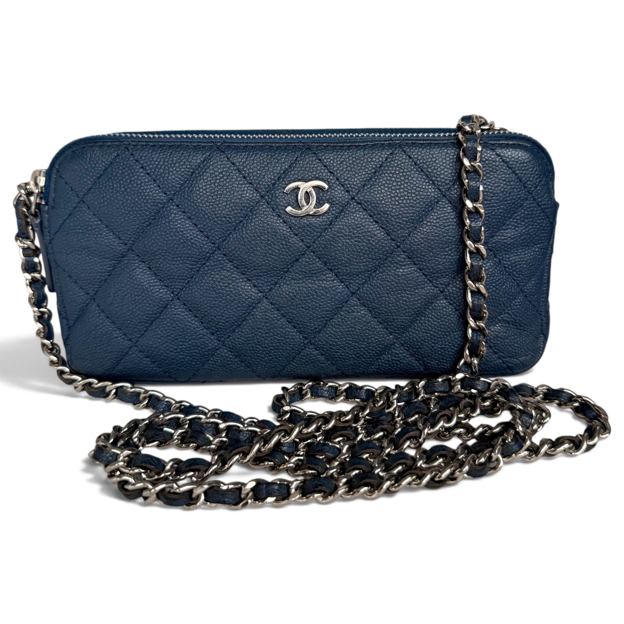 Wallet On Chain Timeless/Classique leather crossbody bag