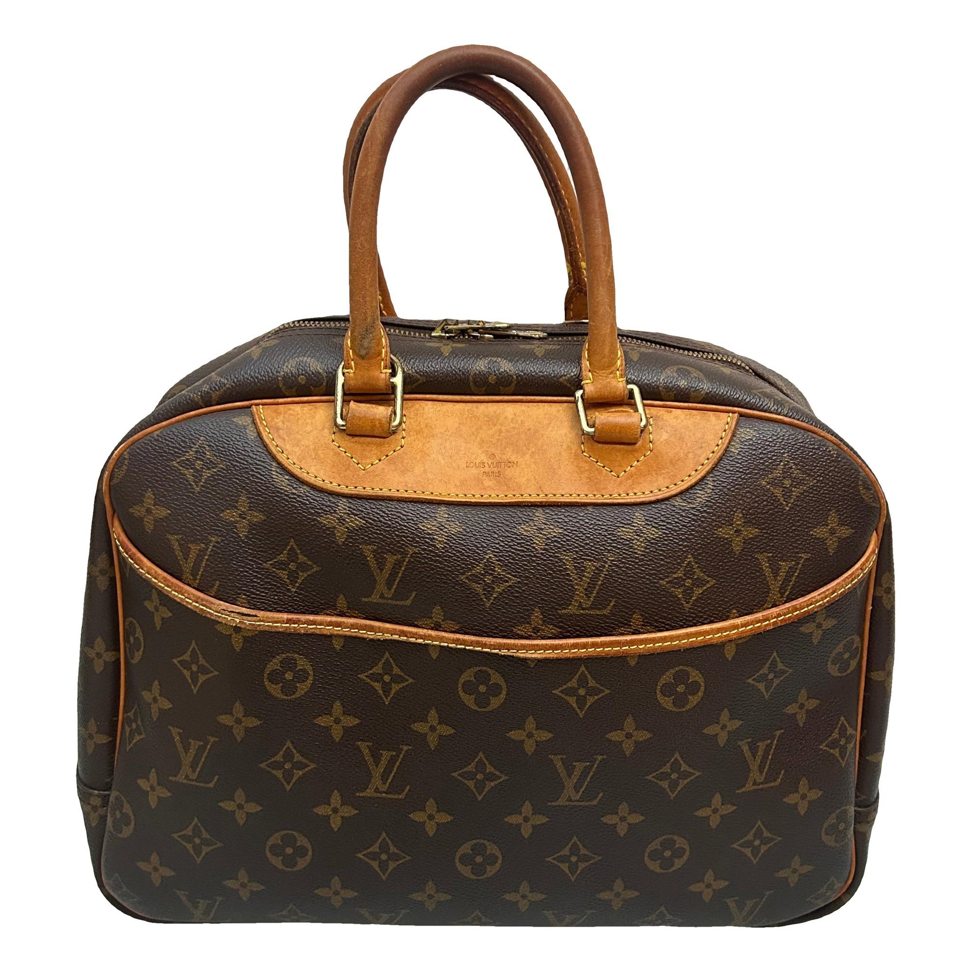Deauville leather handbag