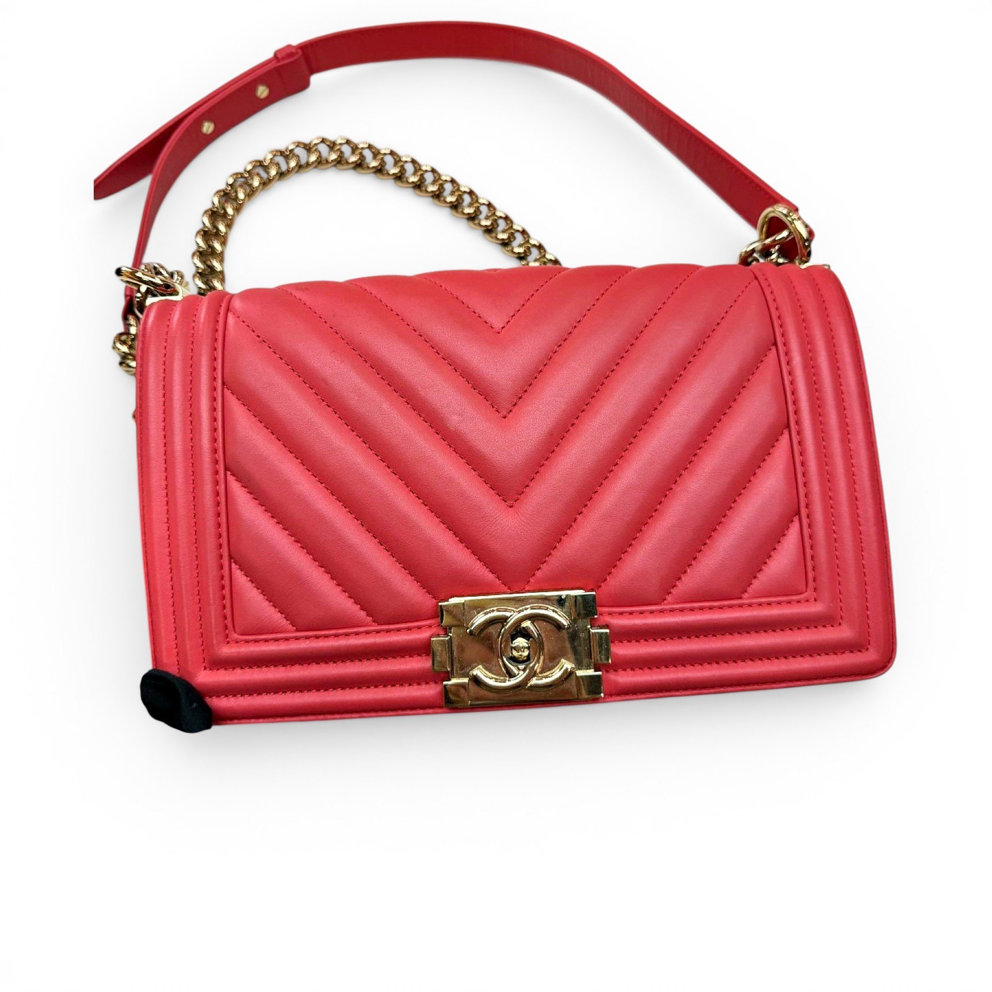 Boy leather handbag