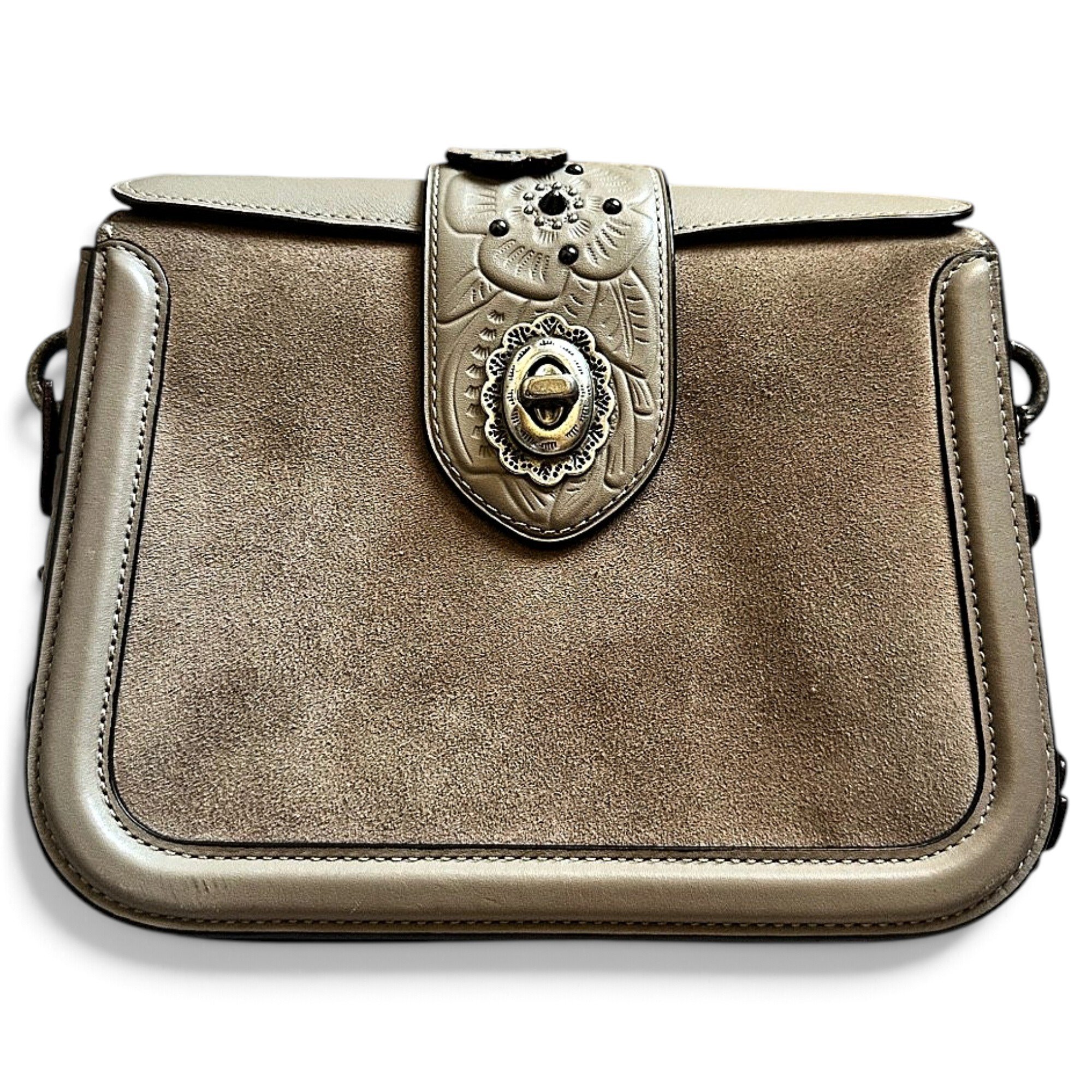 Parker leather crossbody bag
