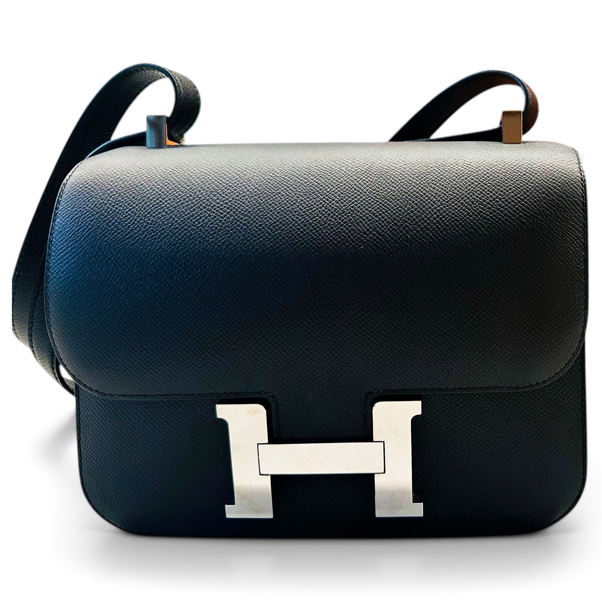 Constance leather crossbody bag