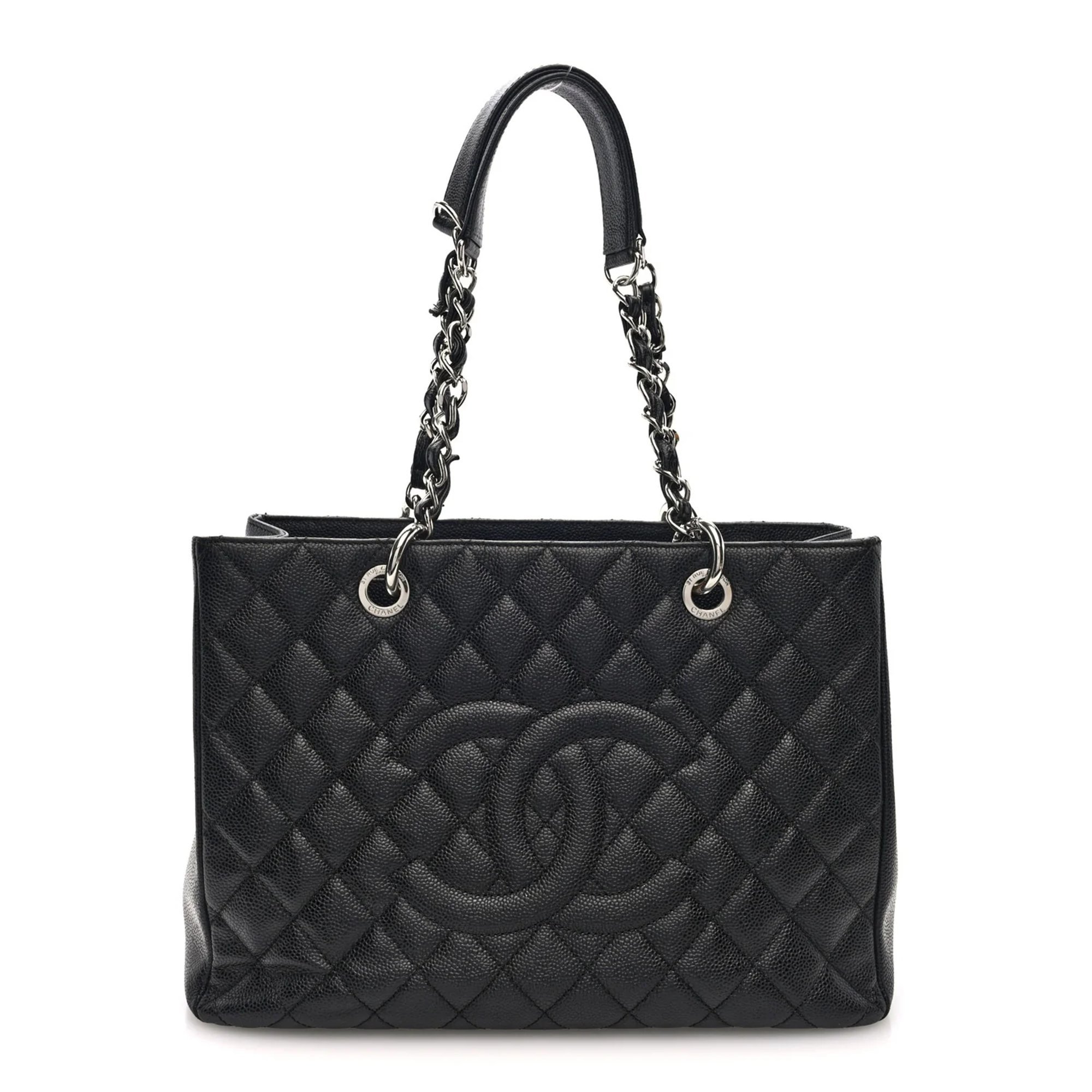 Grand shopping leather tote