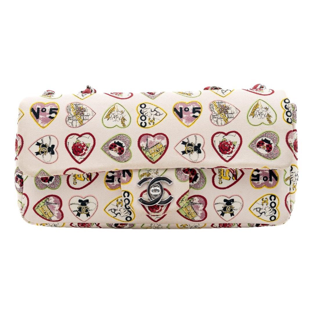 Timeless/Classique Valentine cloth crossbody bag