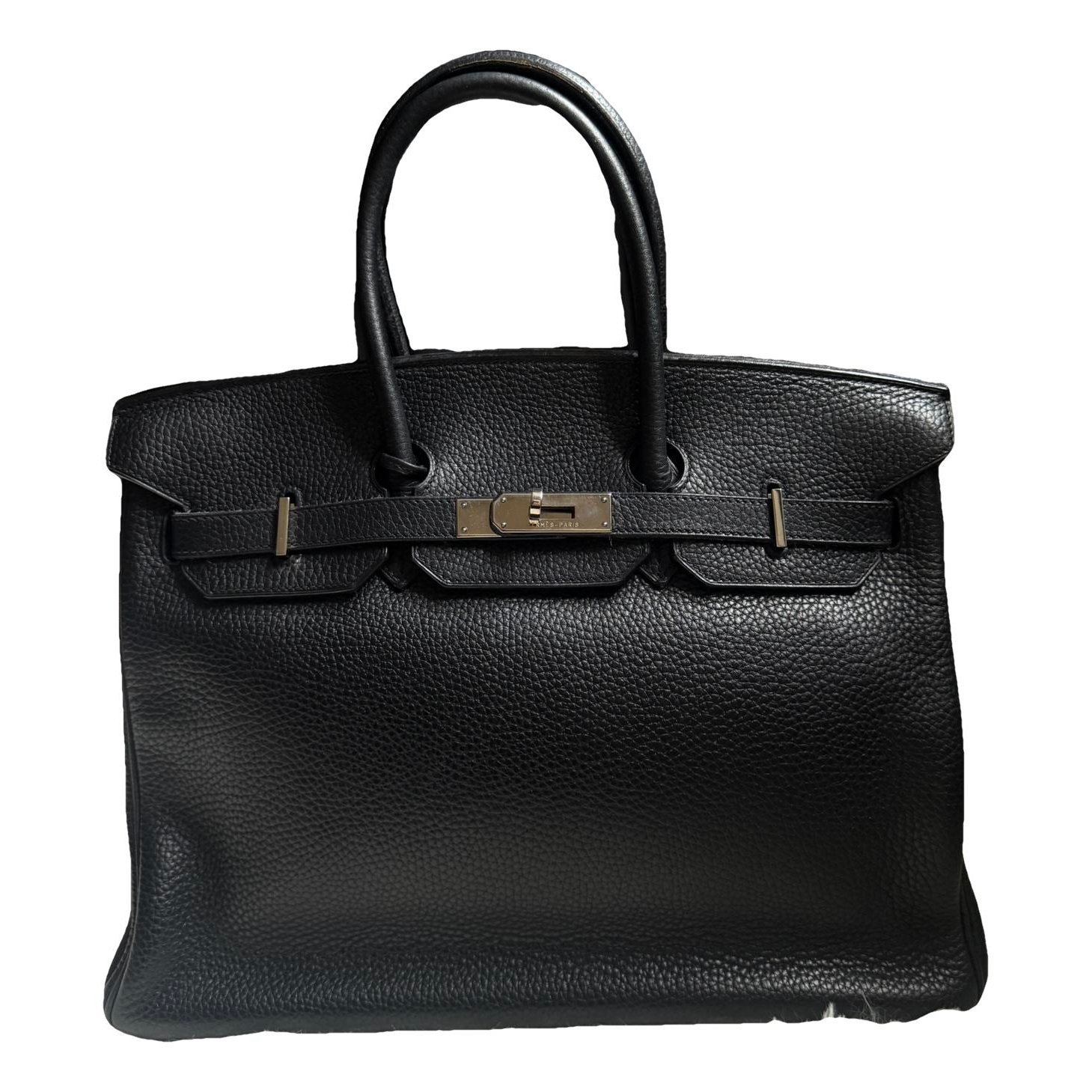 Birkin 35 leather handbag
