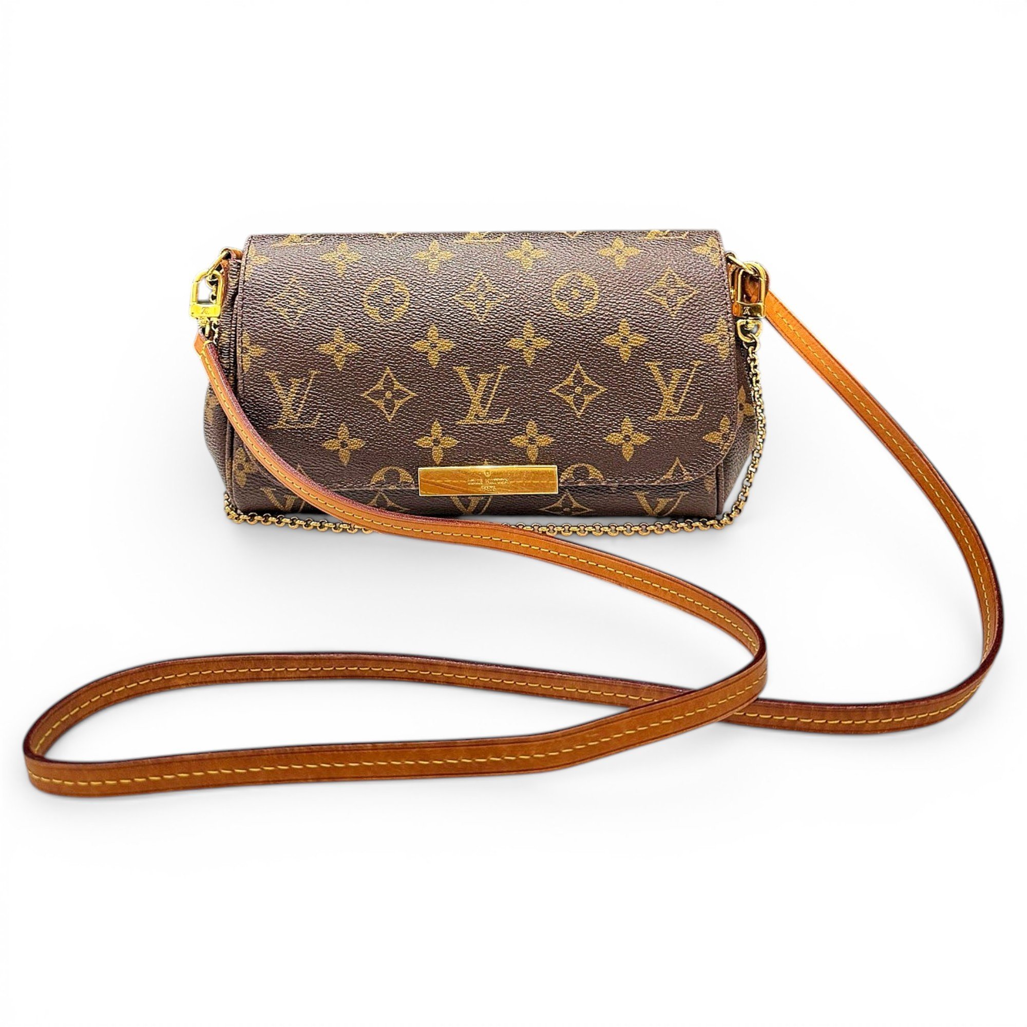 Favorite leather crossbody bag