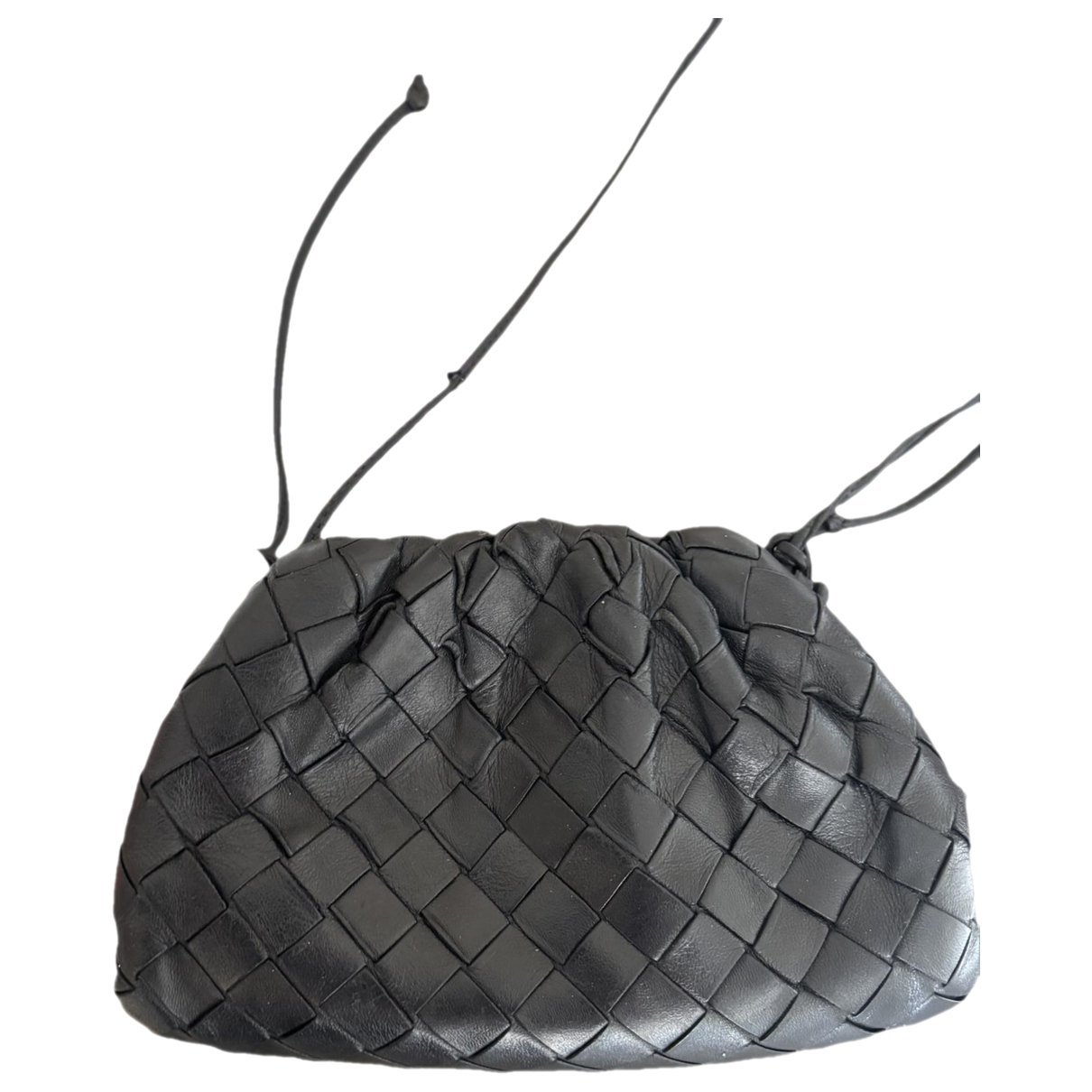 Pouch leather handbag