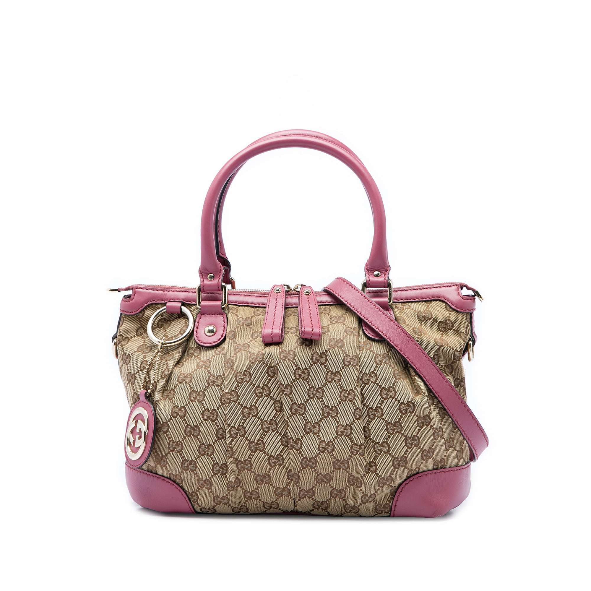 Sukey leather satchel