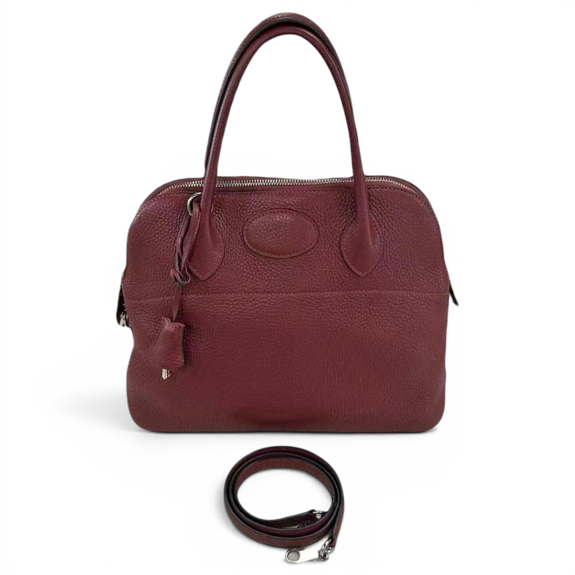 Bolide leather handbag