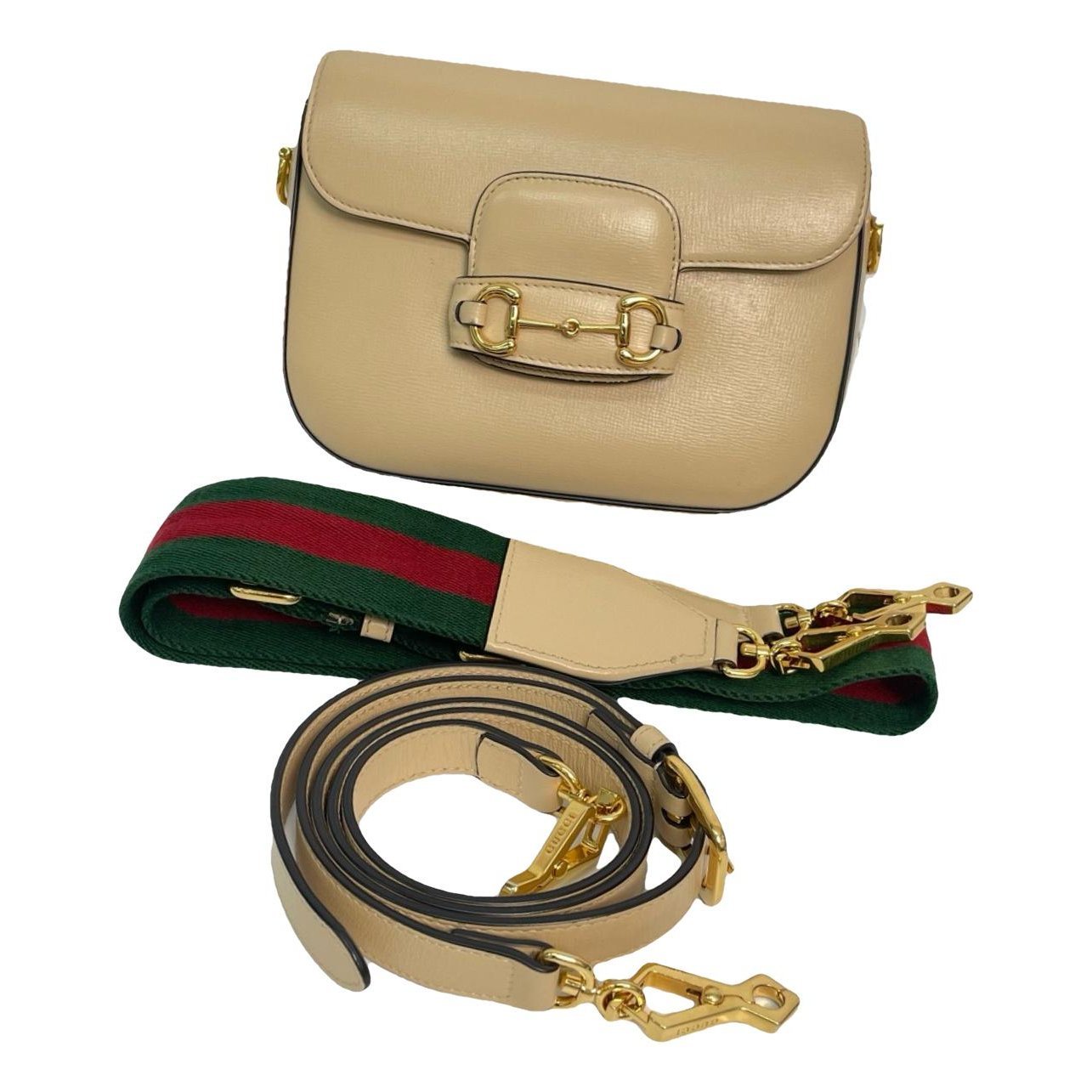 Horsebit 1955 Flap leather handbag