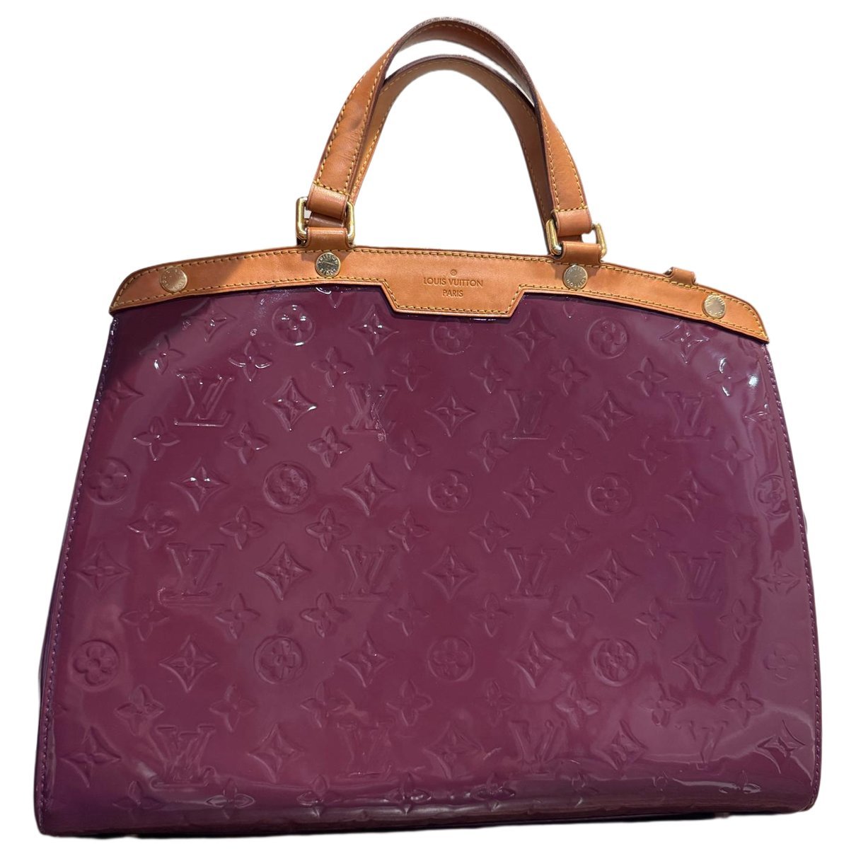 Bellevue patent leather tote