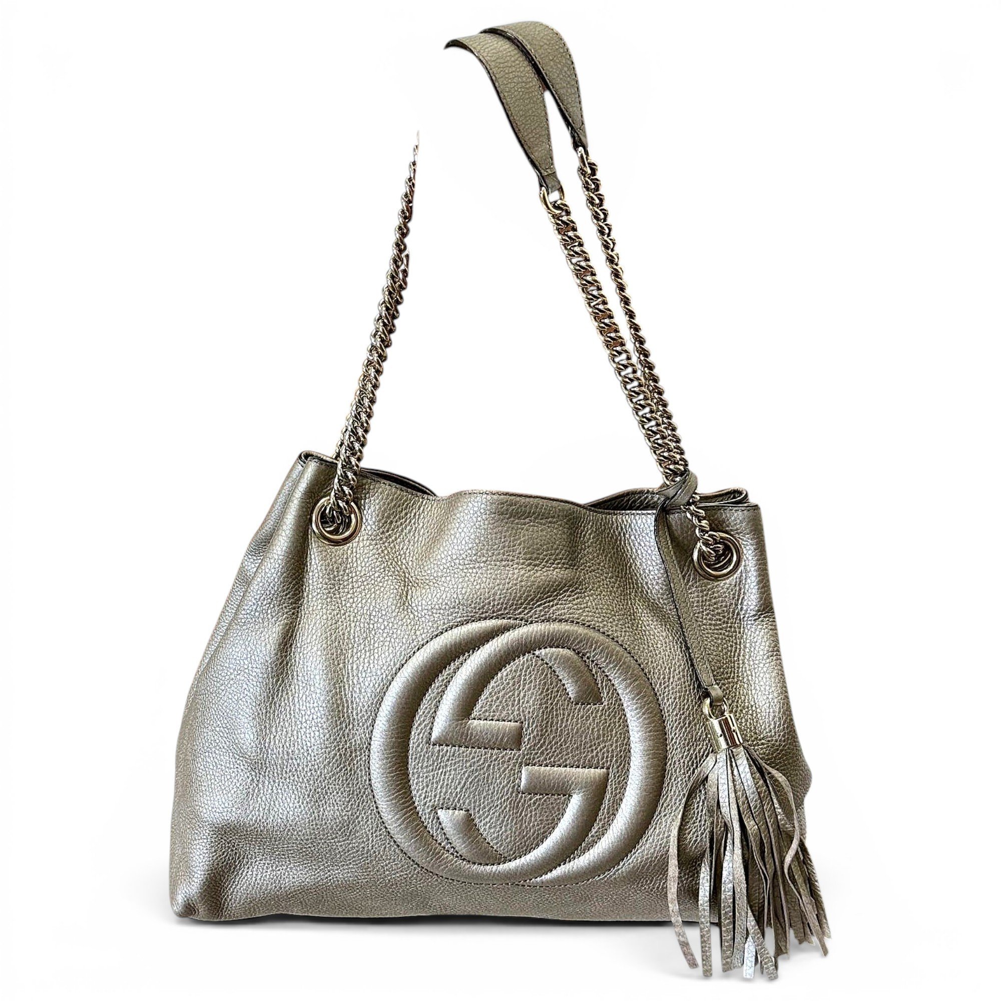 Soho leather tote