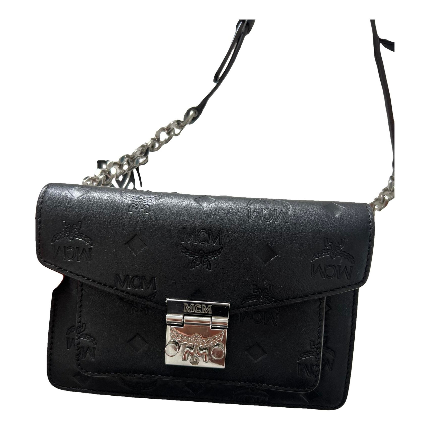 MCM Patricia leather crossbody bag