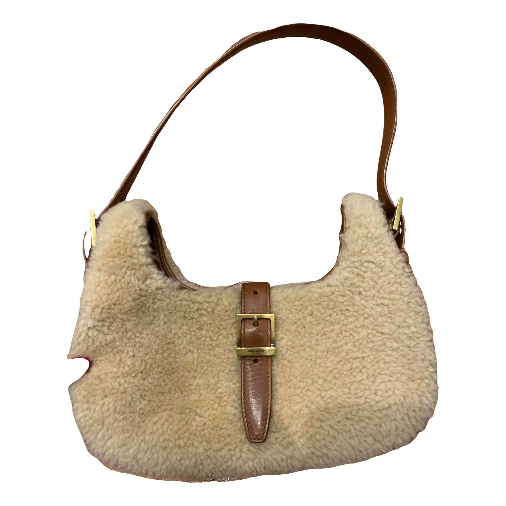 Le Fermoir Hobo leather handbag