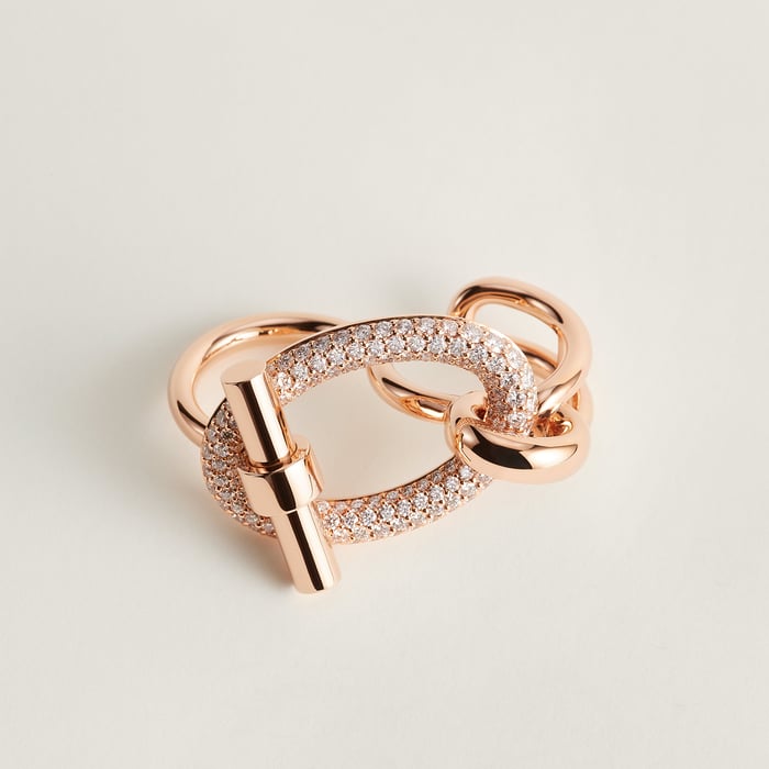 Sans Coloris Adage Double Ring, Large Model