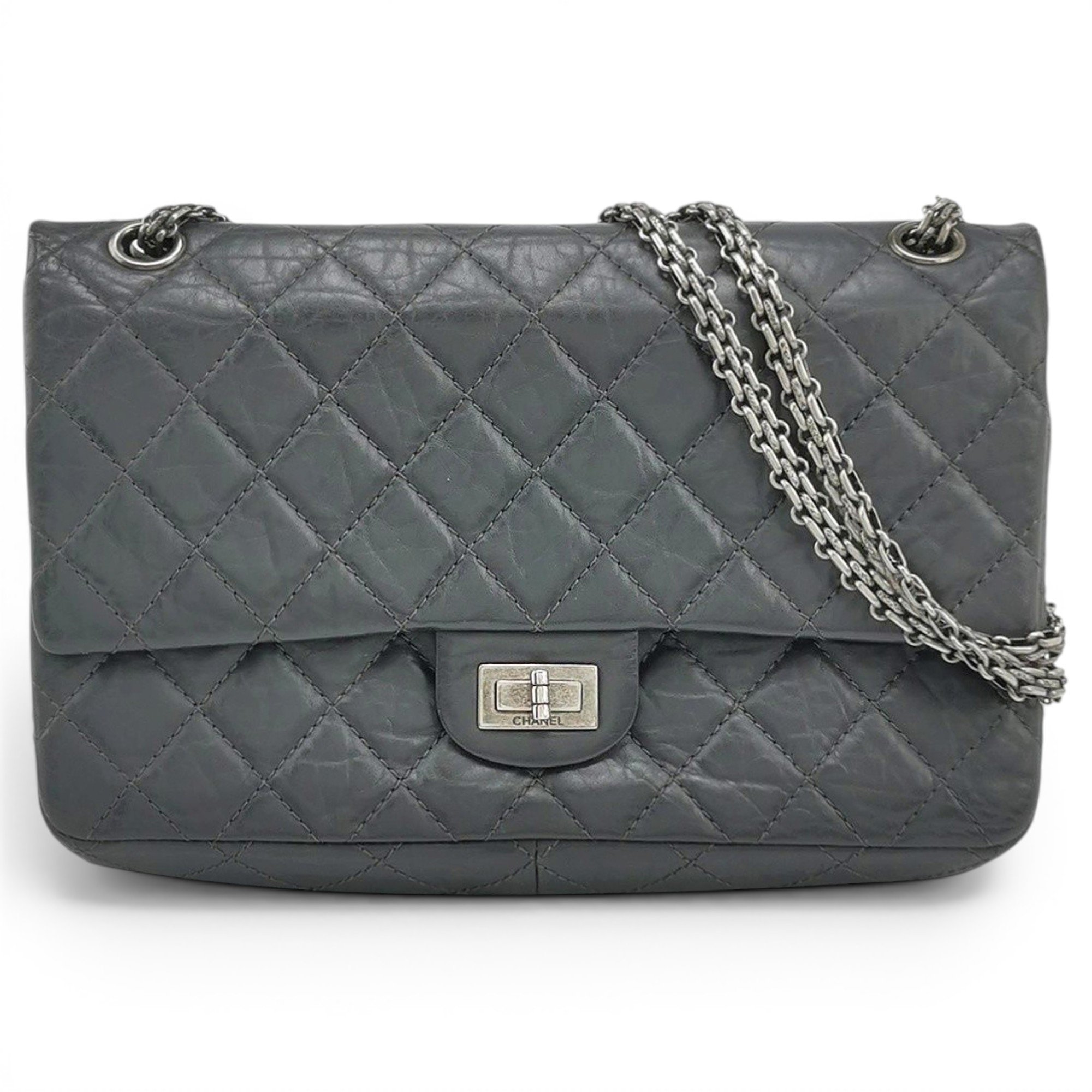 2.55 leather handbag