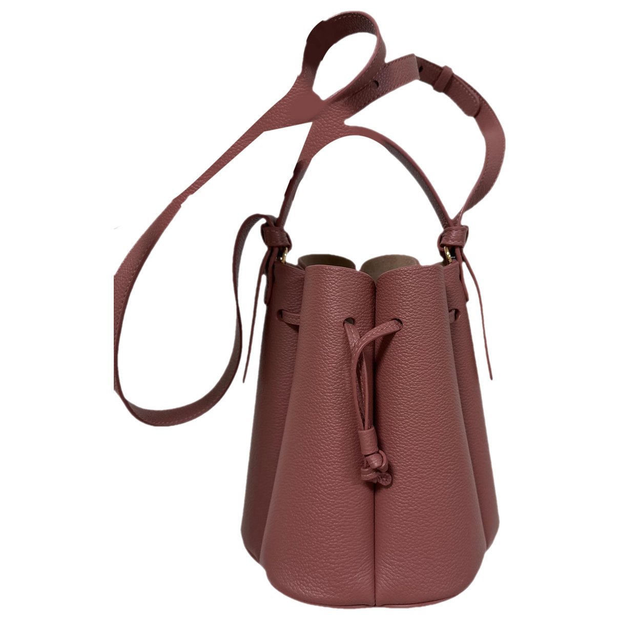 Polene Numéro Huit leather crossbody bag