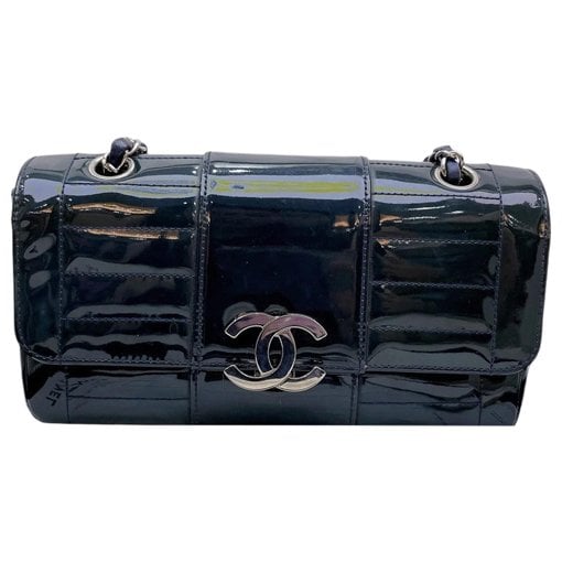 Patent leather crossbody bag