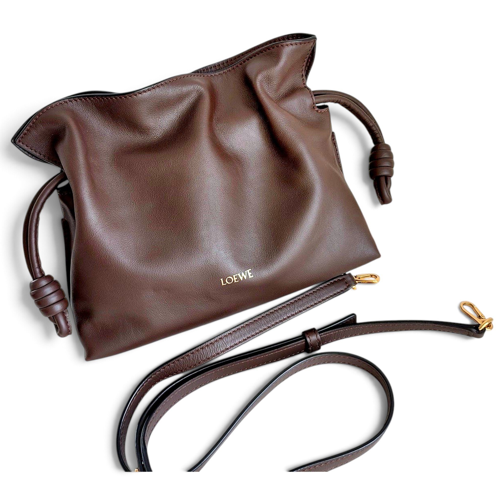 Flamenco leather handbag