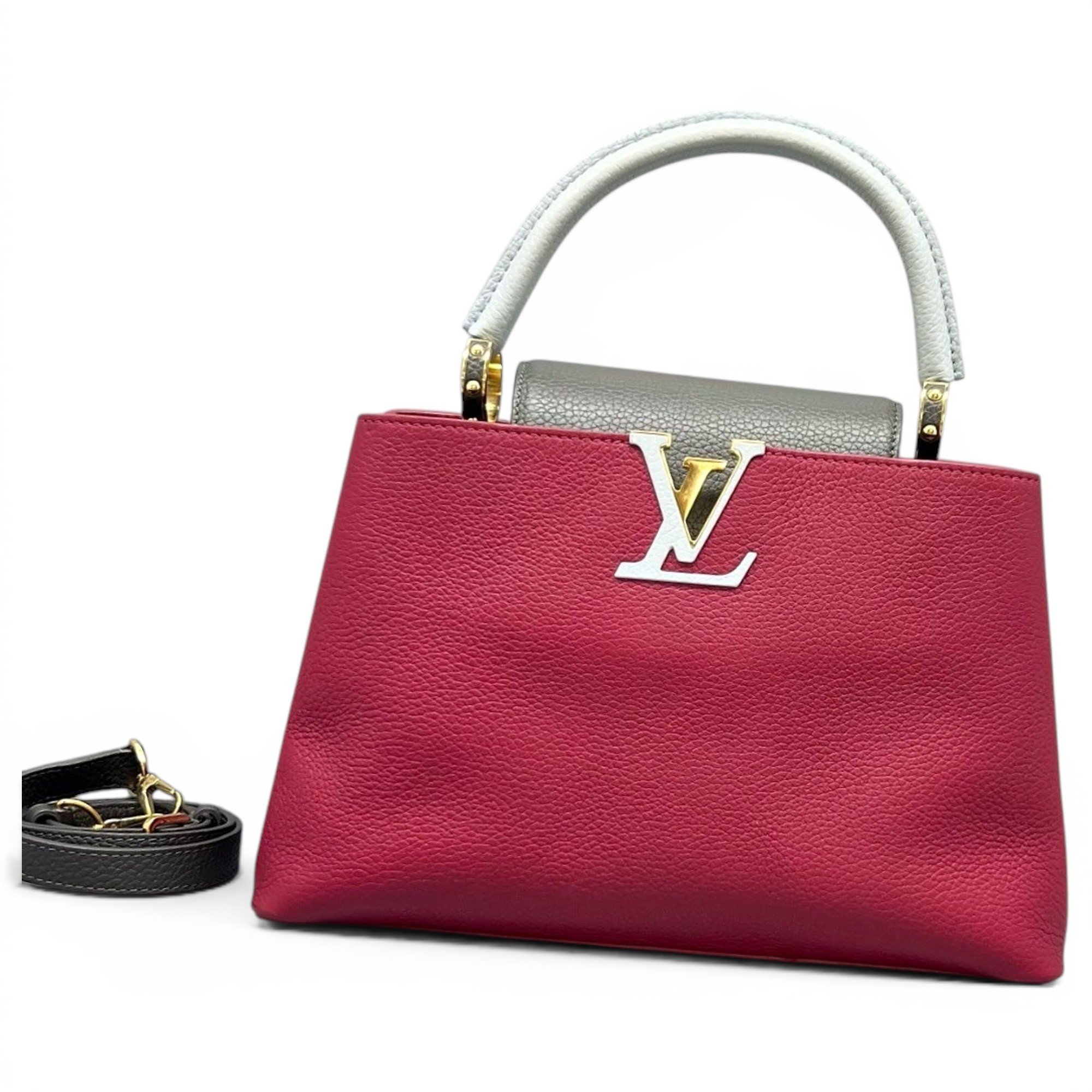 Capucines leather handbag