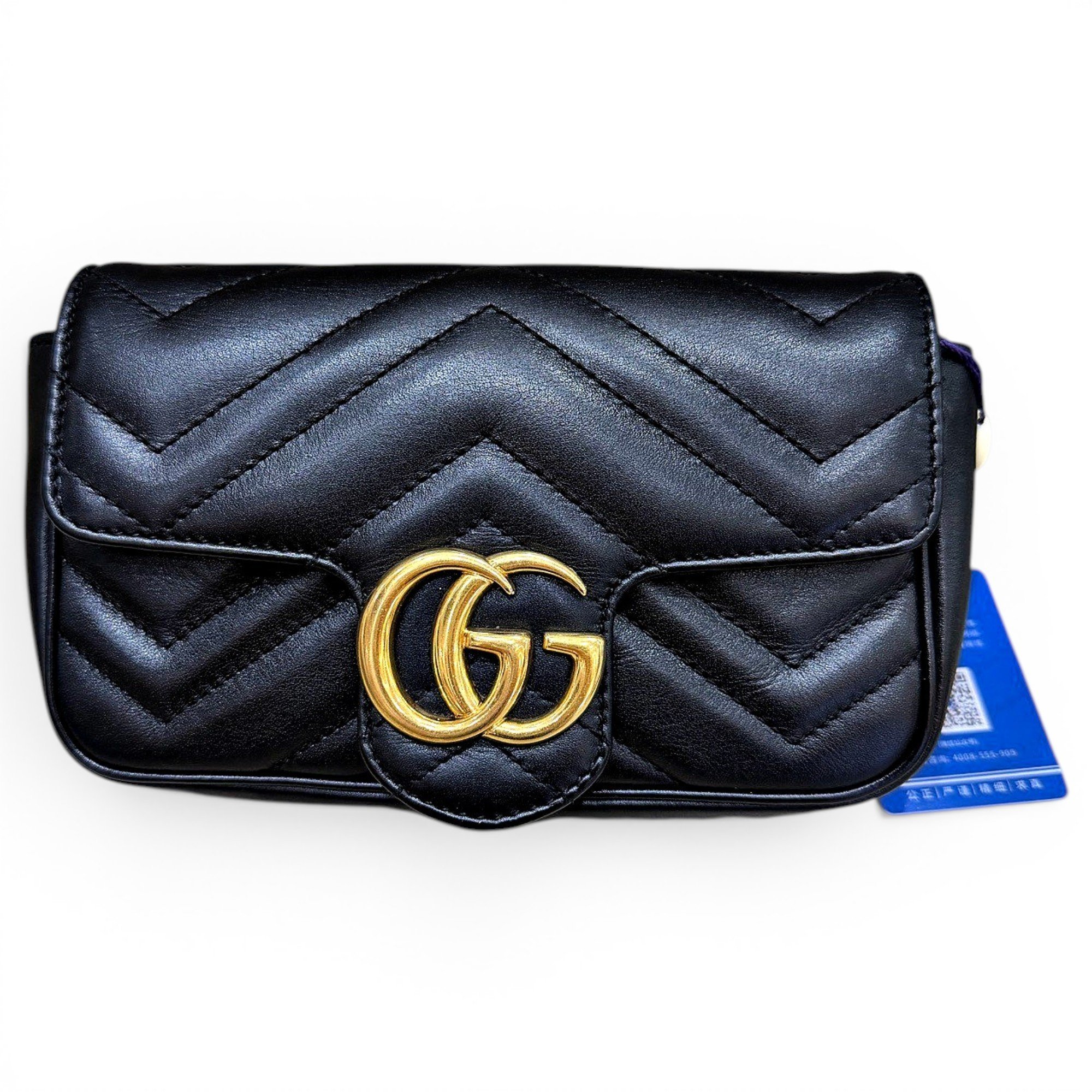 GG Marmont Flap leather crossbody bag