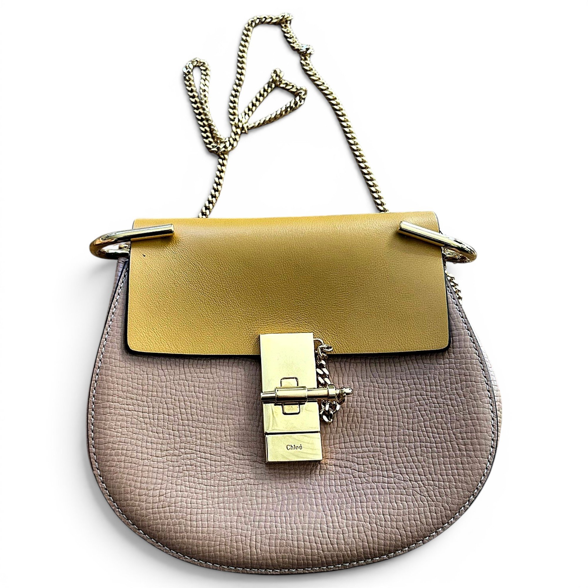 Drew leather crossbody bag