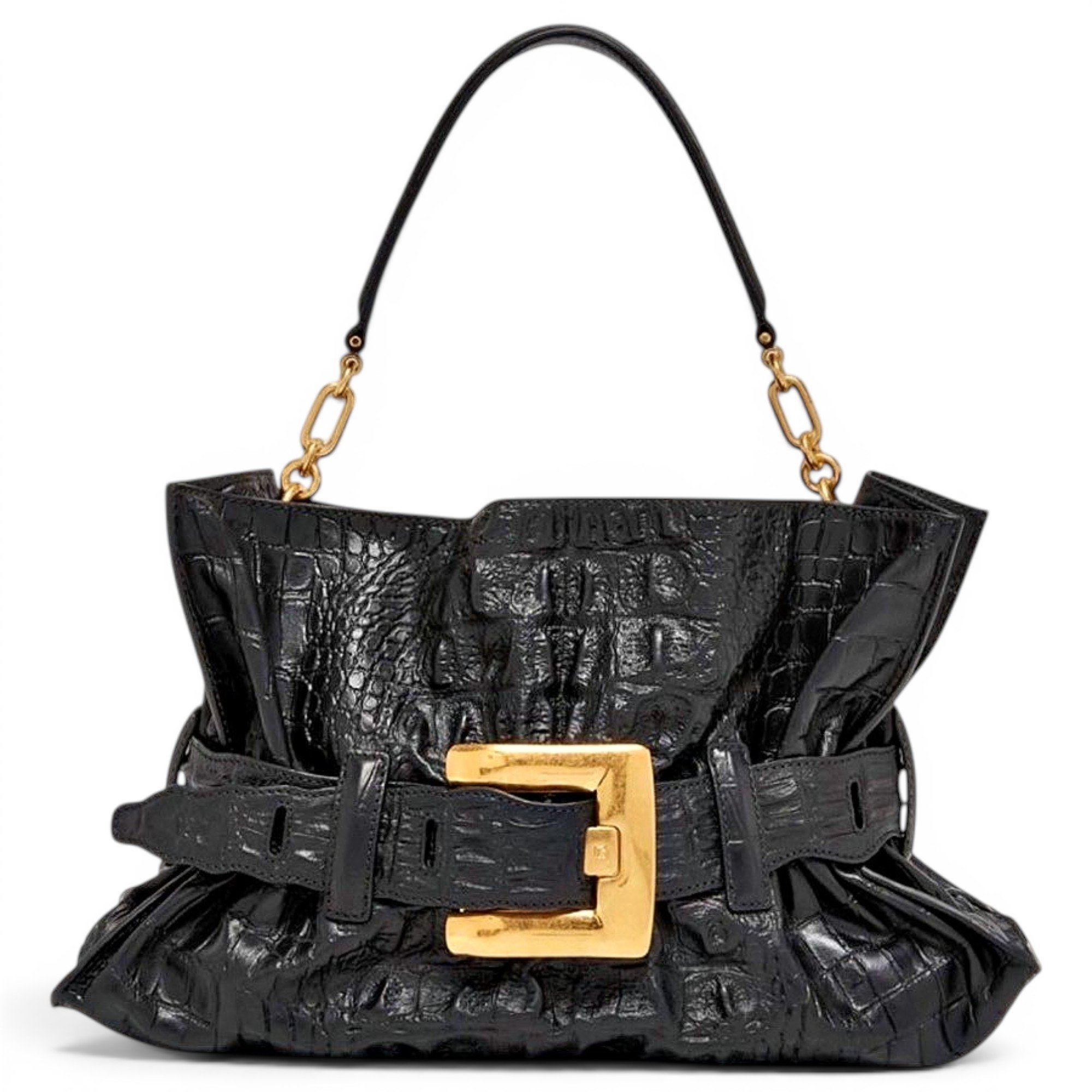 Leather handbag