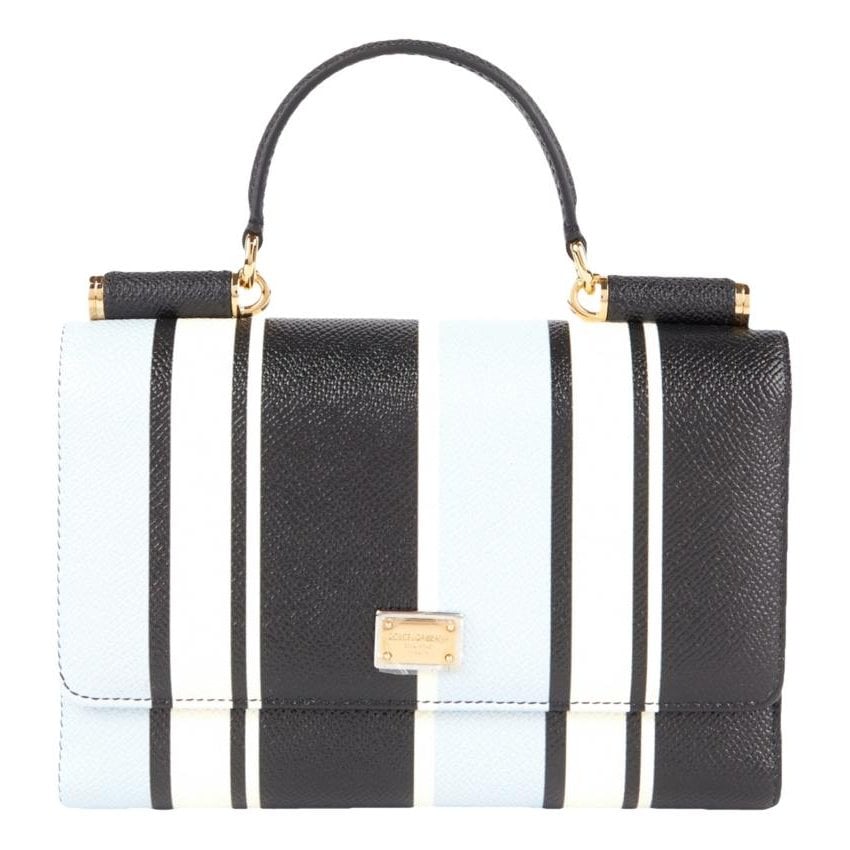 Dolce & Gabbana Sicily leather clutch bag