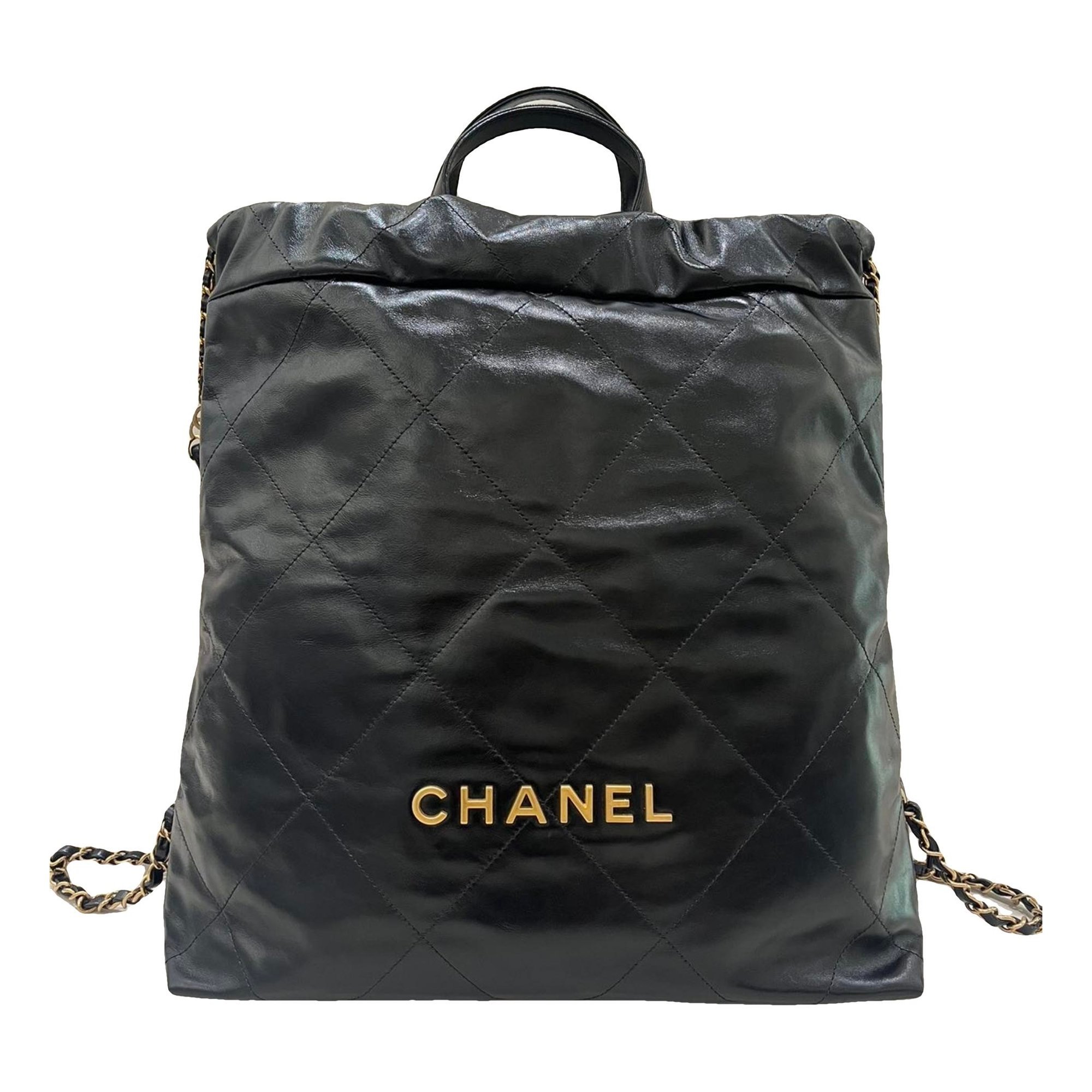 Chanel 22 leather crossbody bag
