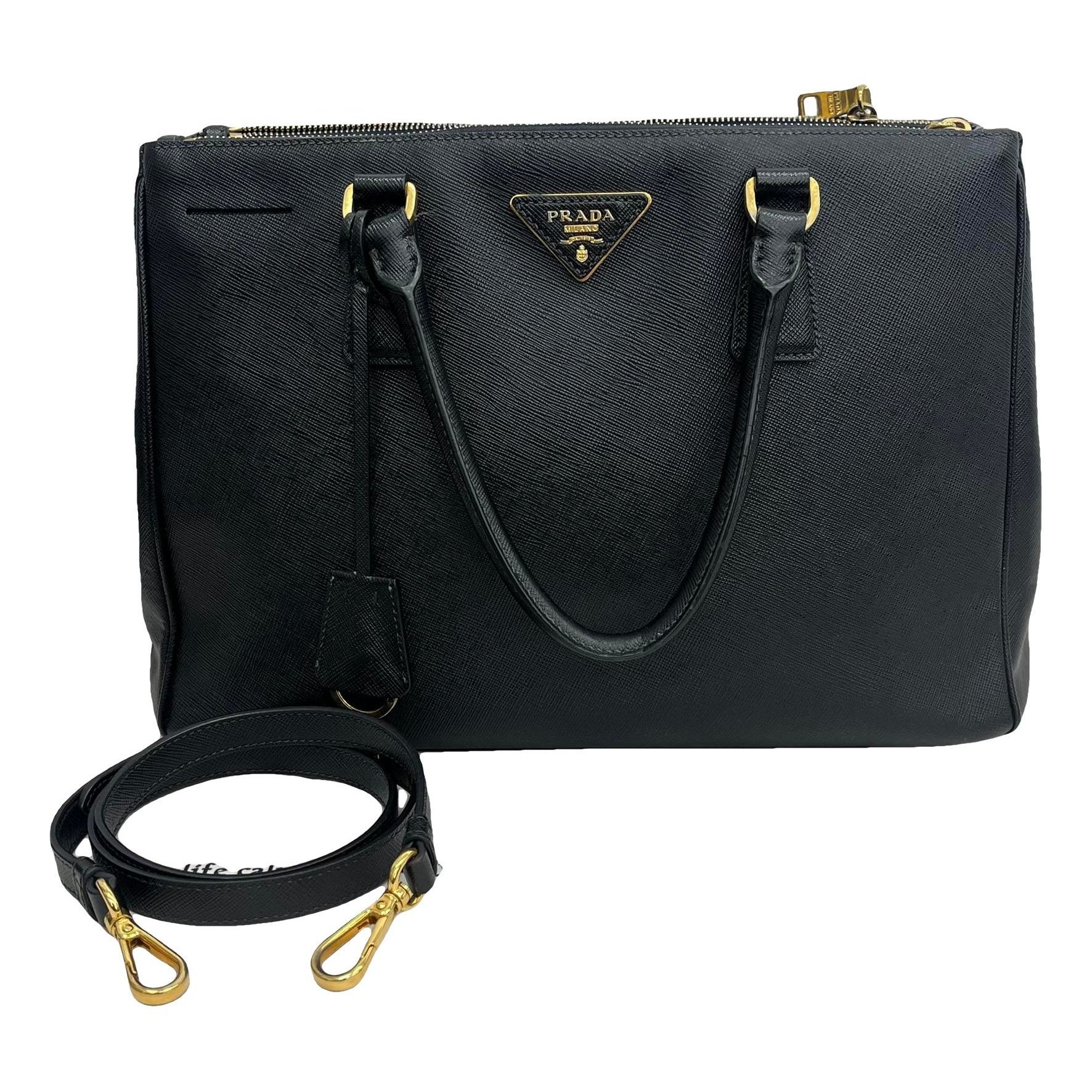 Galleria leather handbag
