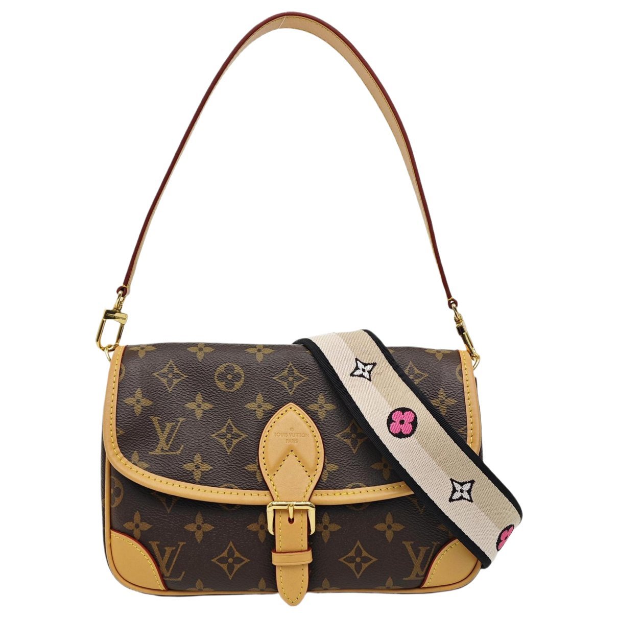 Diane leather crossbody bag