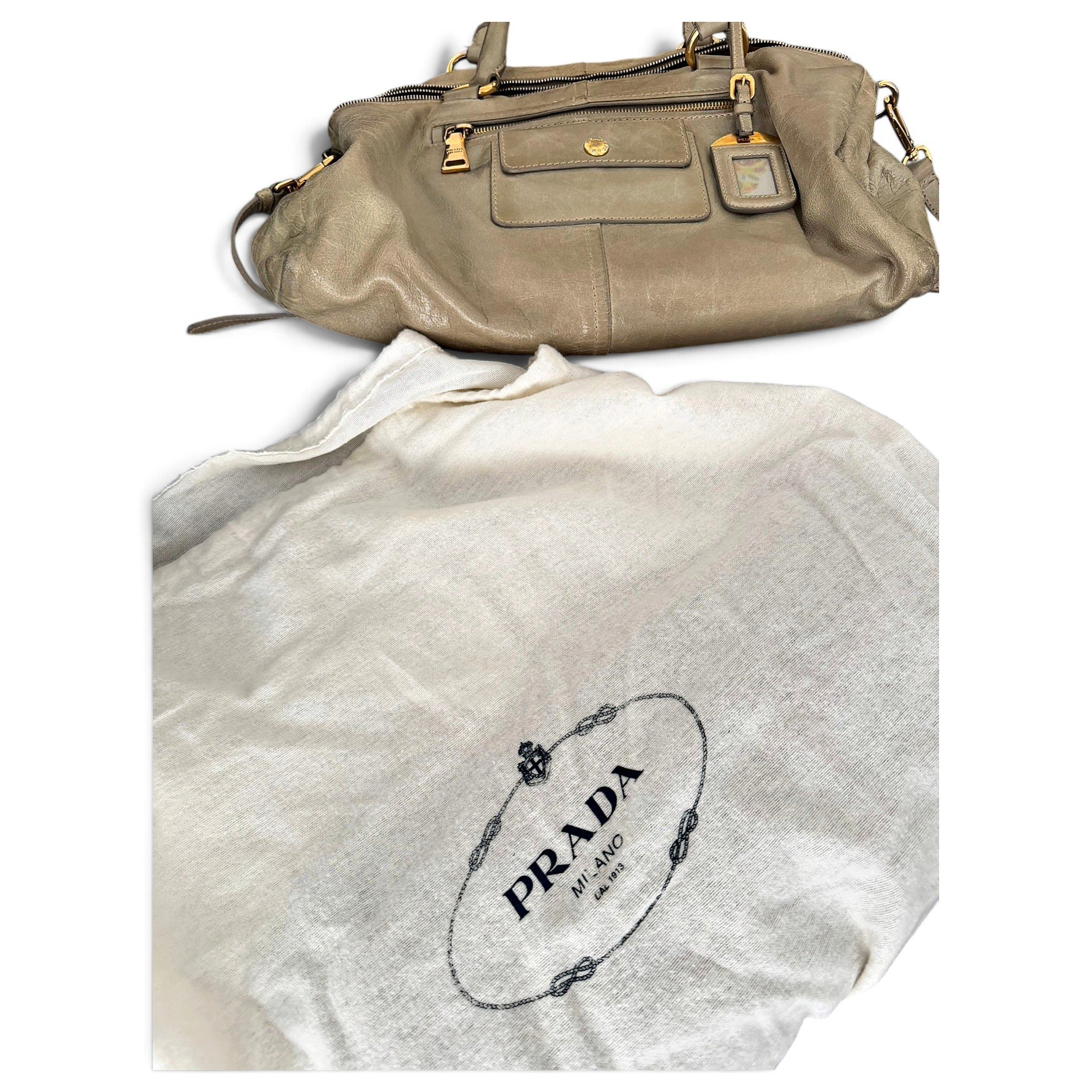 Prada Leather crossbody bag
